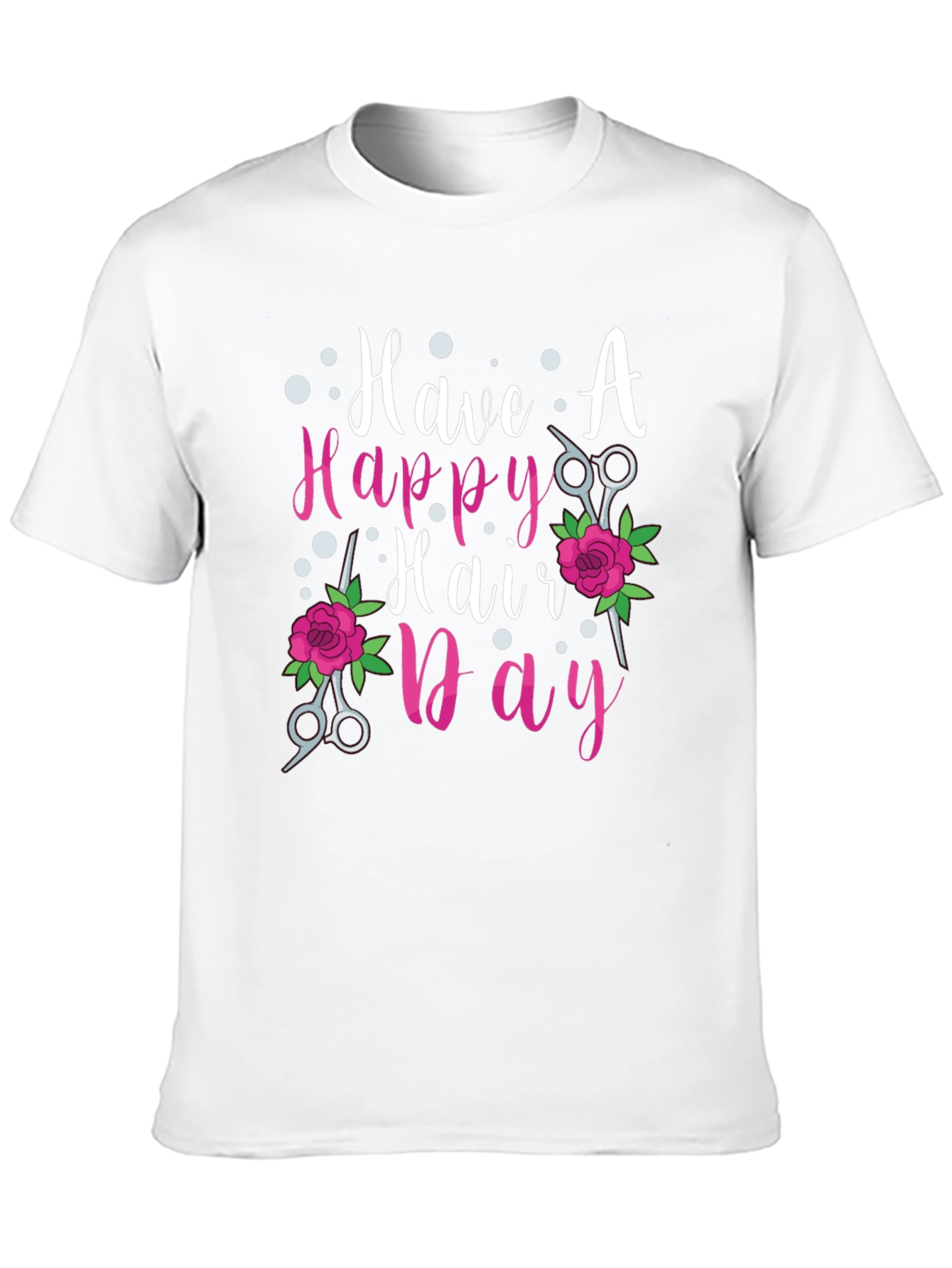 Happy Hair Day Tee - Salon Style Shirt
