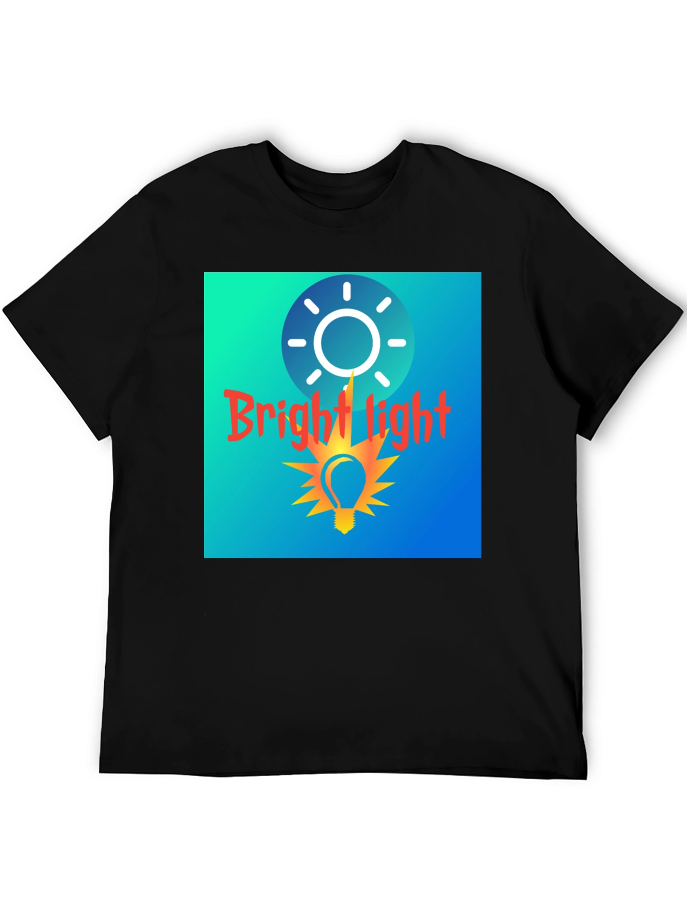 Bright Light Graphic Tee - Stylish Comfort