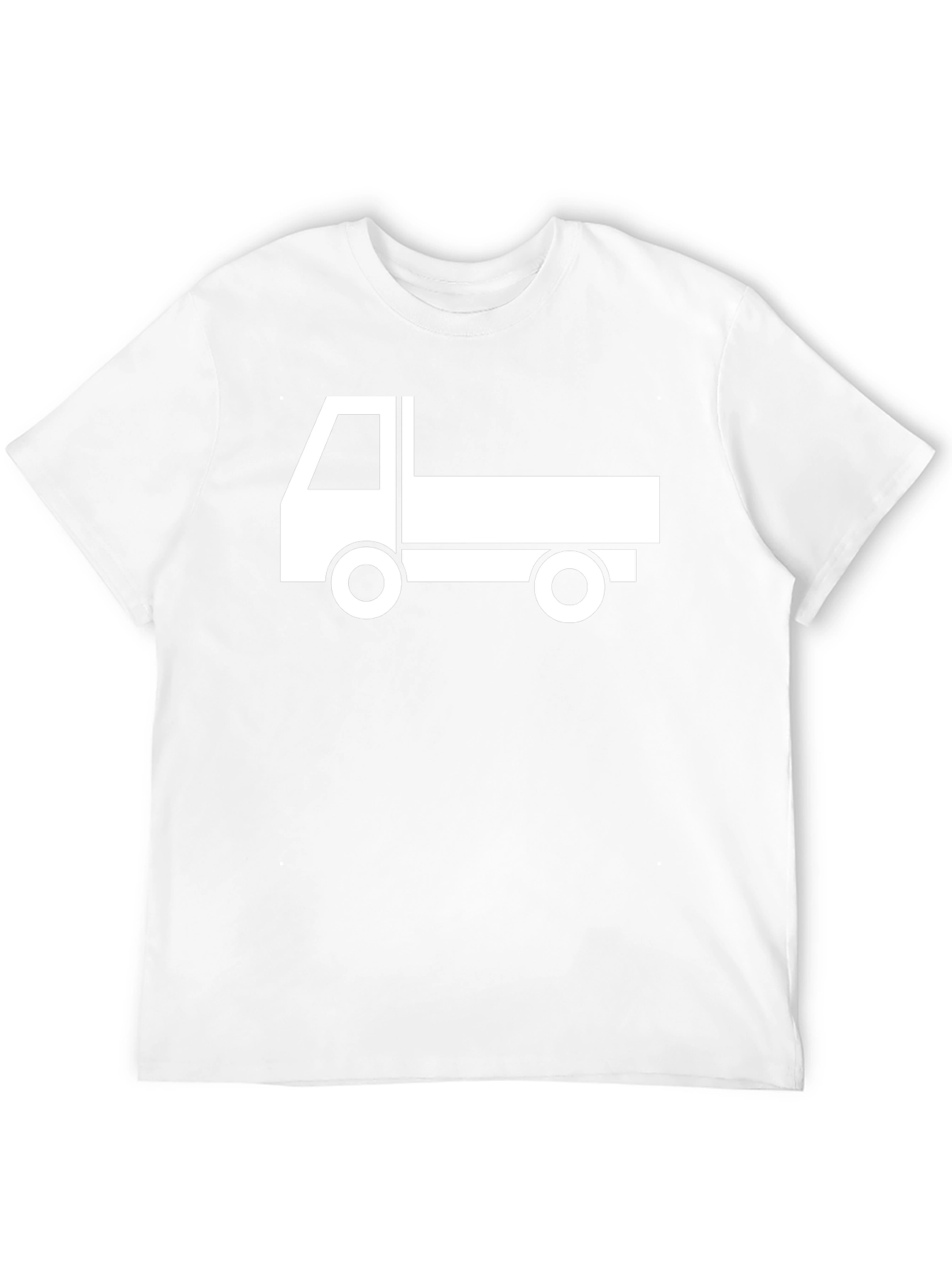 Truck Graphic T-Shirt - Simple Style
