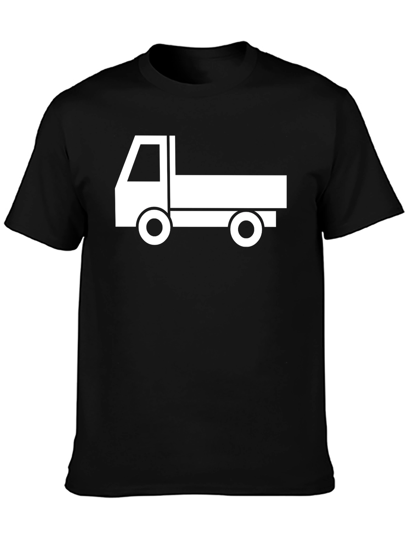 Truck Graphic T-Shirt - Simple Style