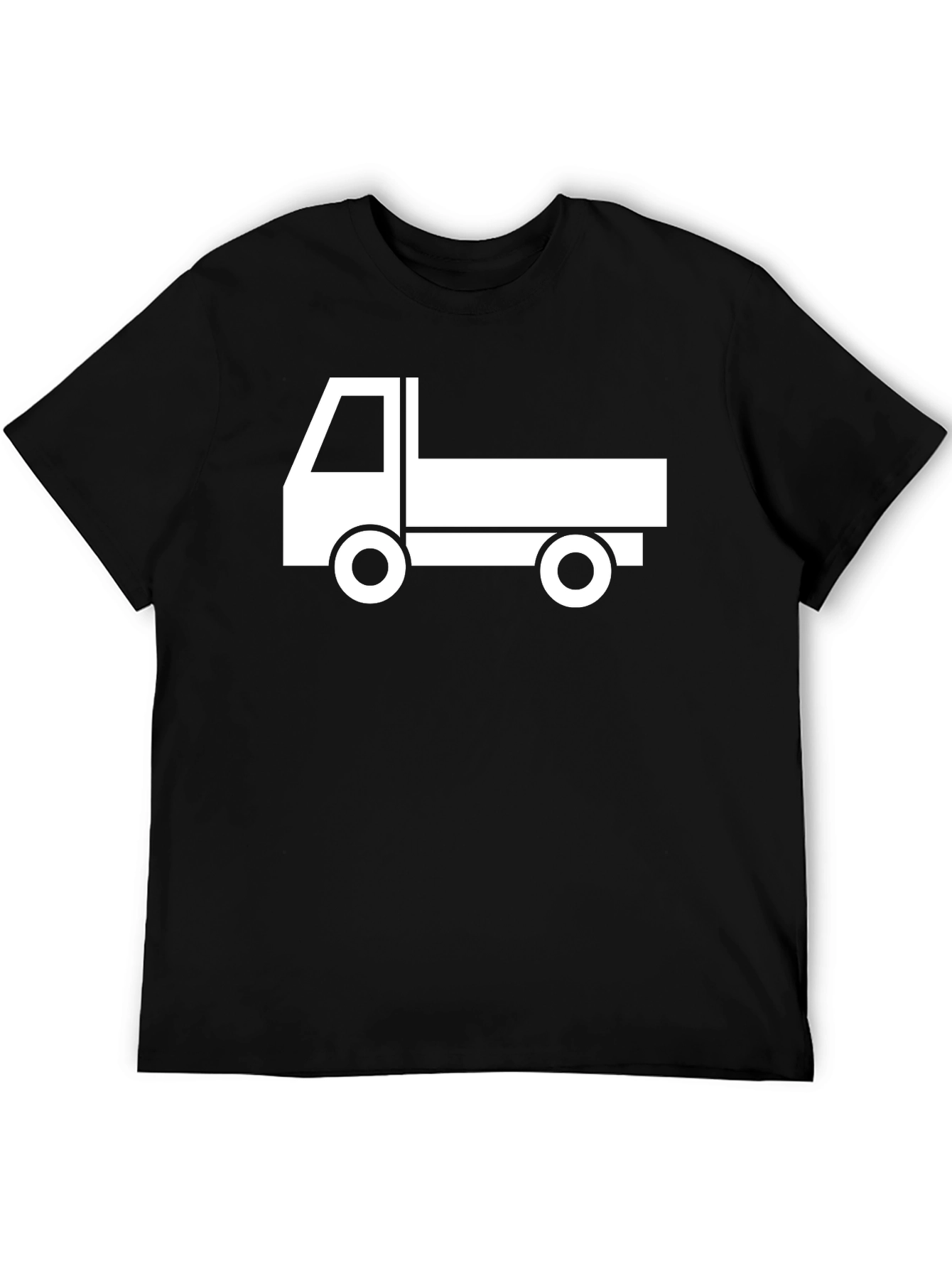Truck Graphic T-Shirt - Simple Style