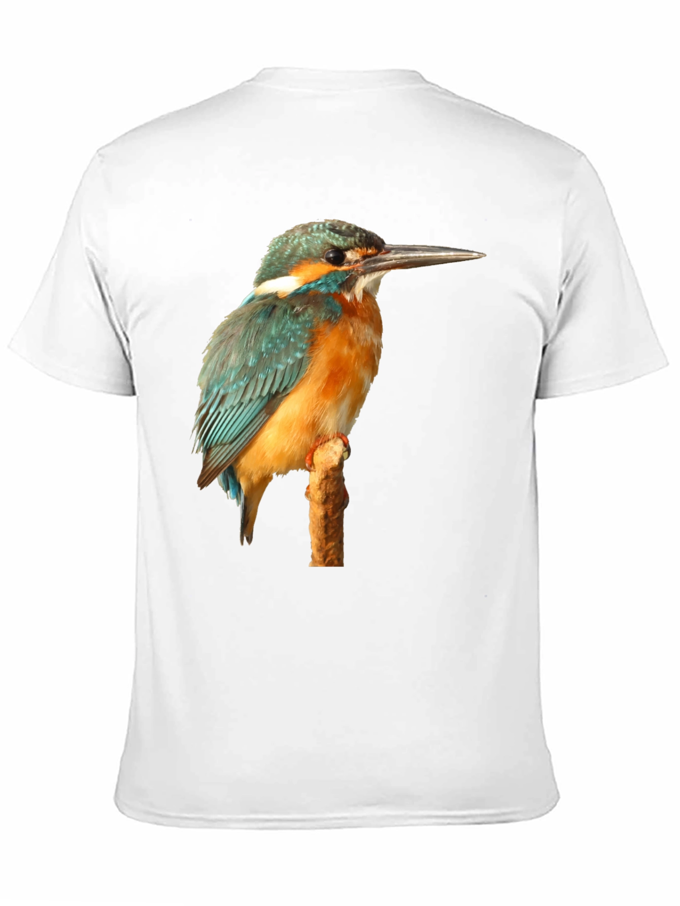 Kingfisher Bird Graphic Tee - Stylish Nature T-Shirt