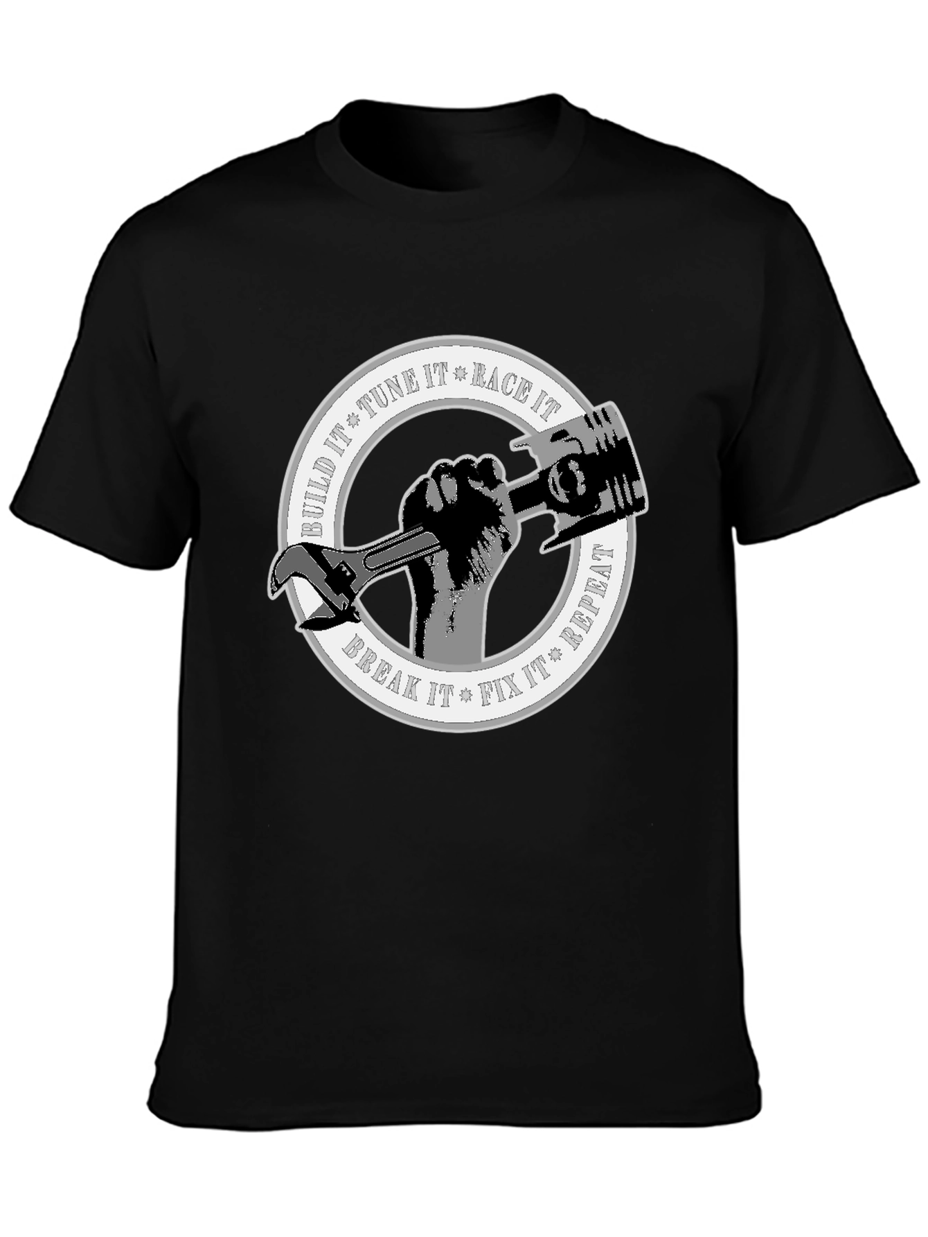 Build Tune Race Repeat T-Shirt