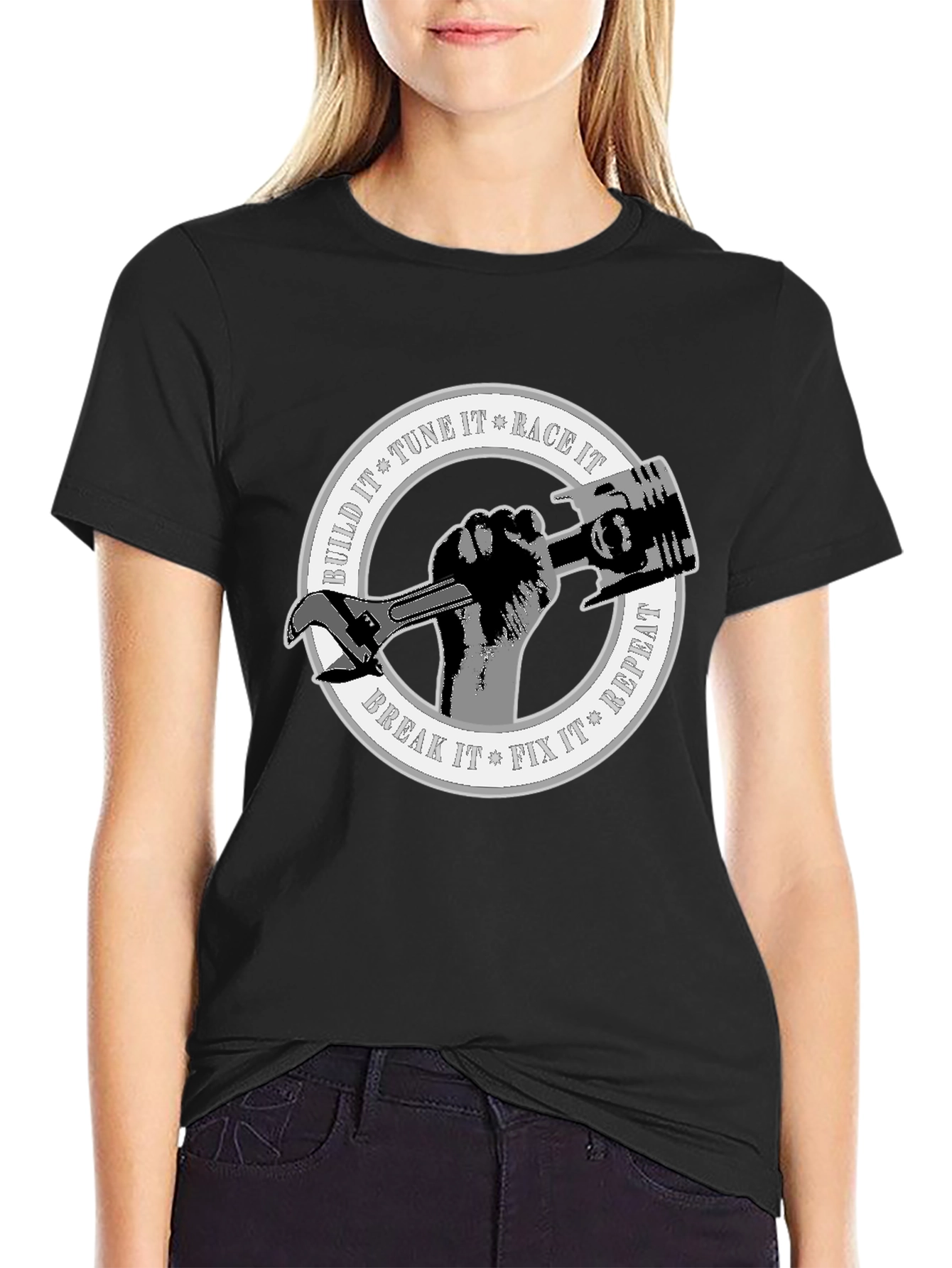Build Tune Race Repeat T-Shirt