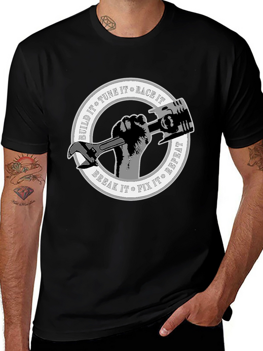 Build Tune Race Repeat T-Shirt