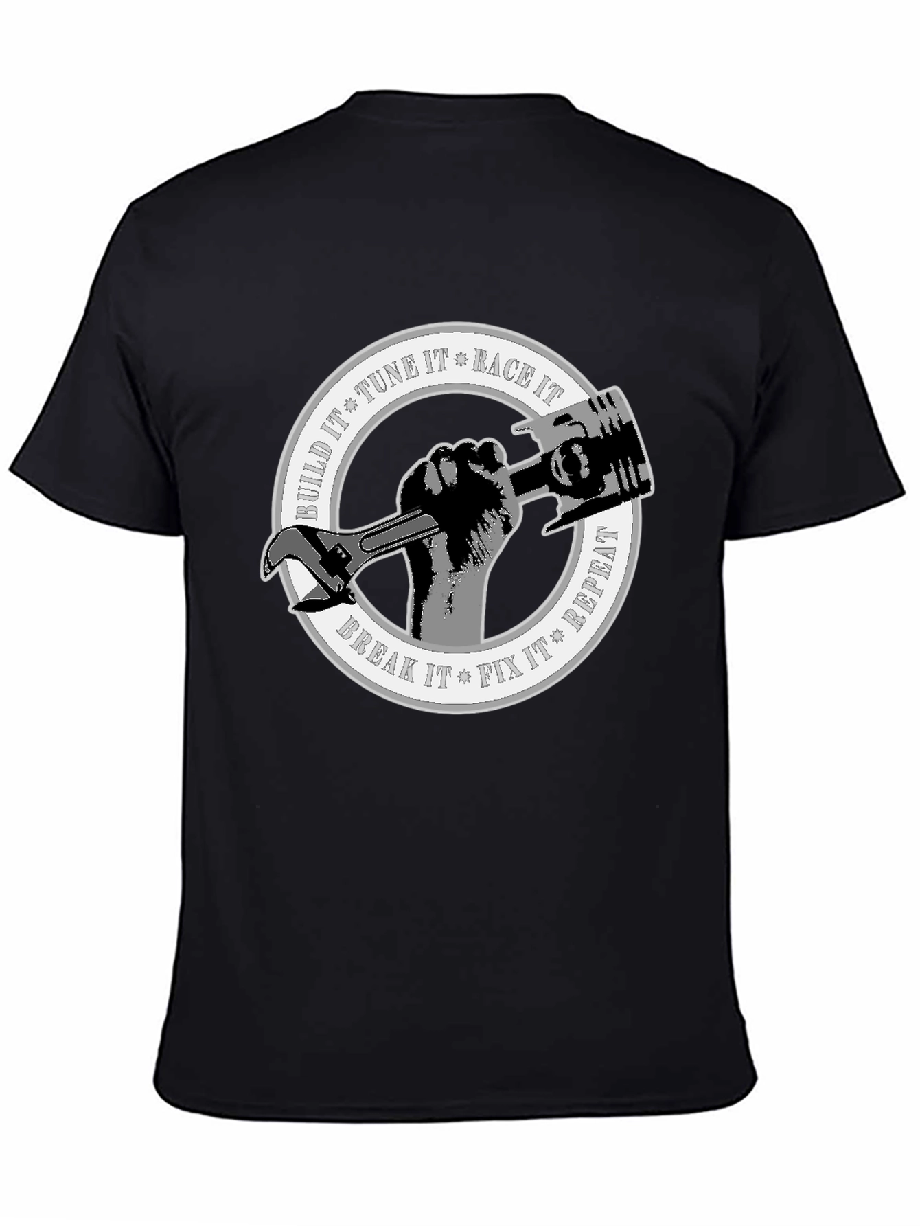 Build Tune Race Repeat T-Shirt