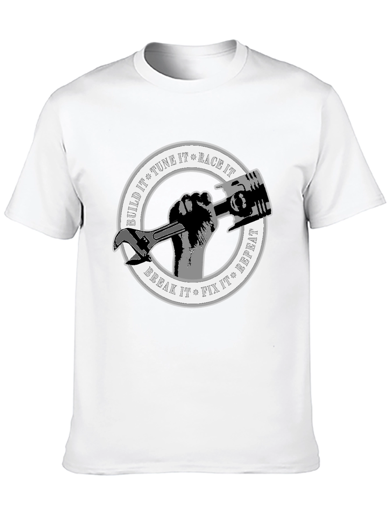 Build Tune Race Repeat T-Shirt