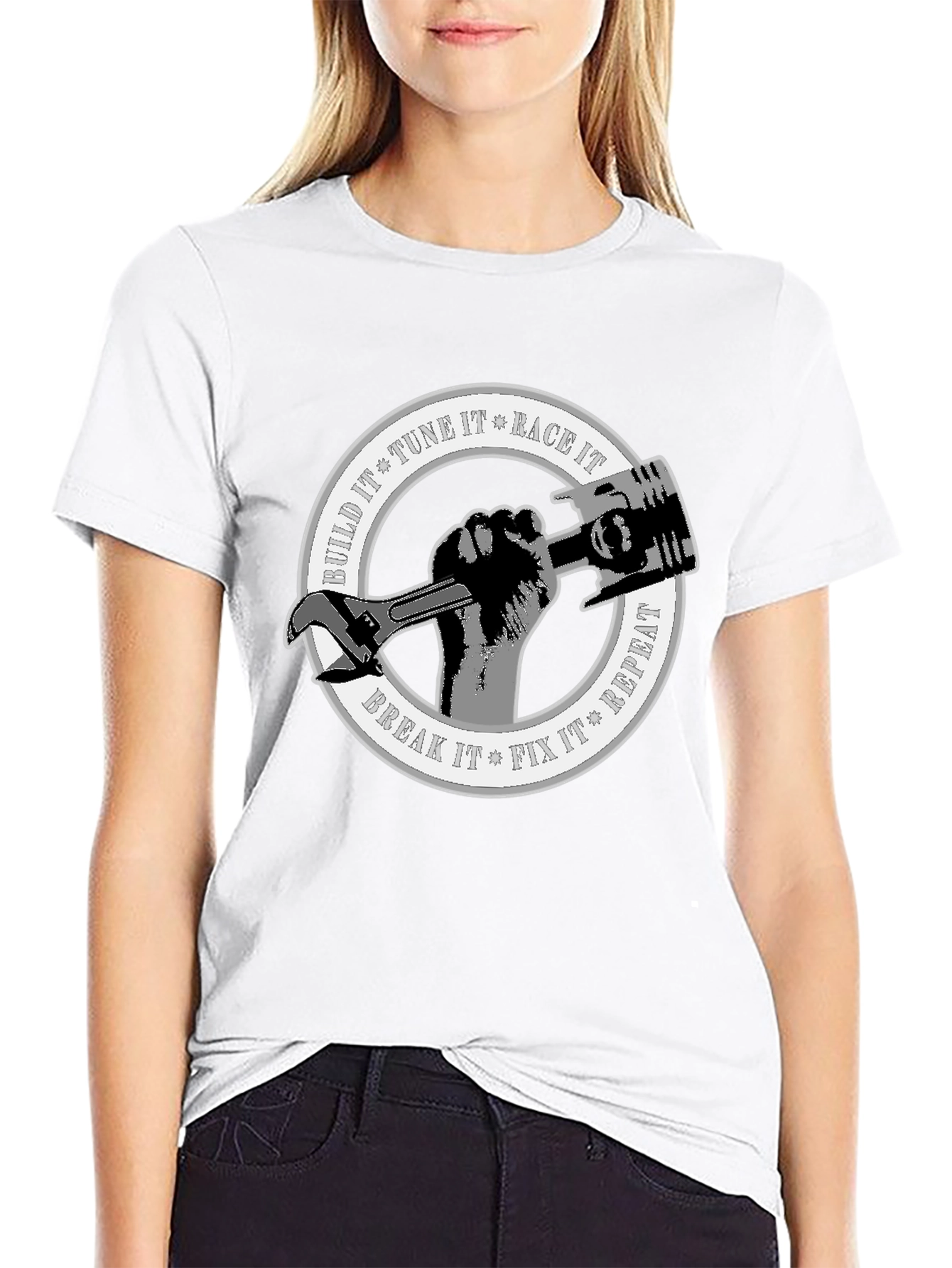Build Tune Race Repeat T-Shirt