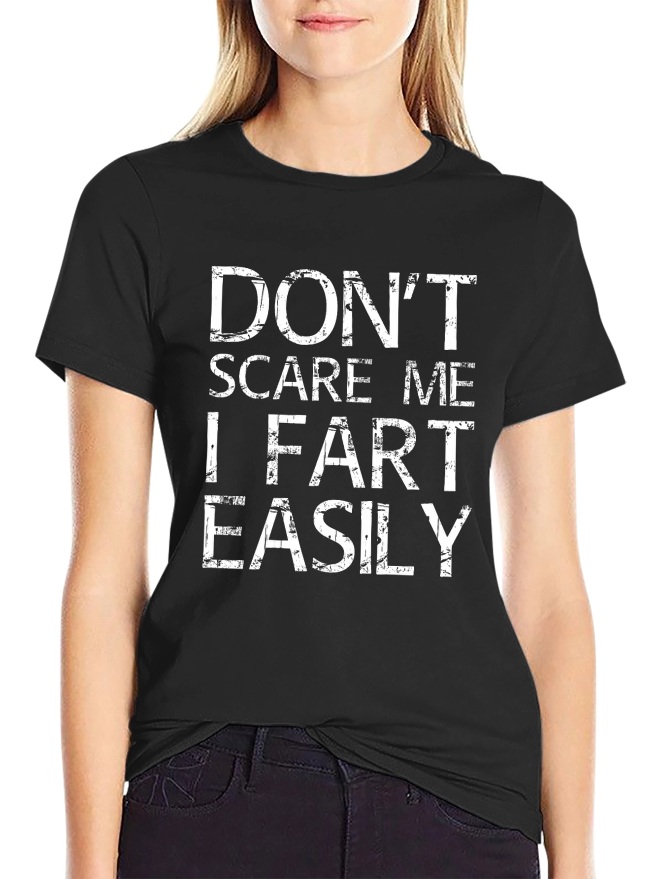 Funny Dont Scare Me Graphic T-Shirt