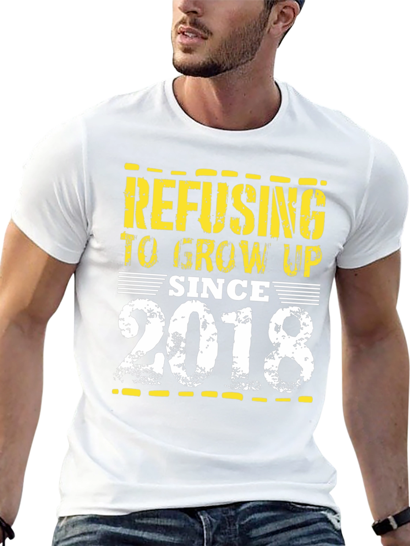 Refusing To Grow Up Since 2018 T-Shirt