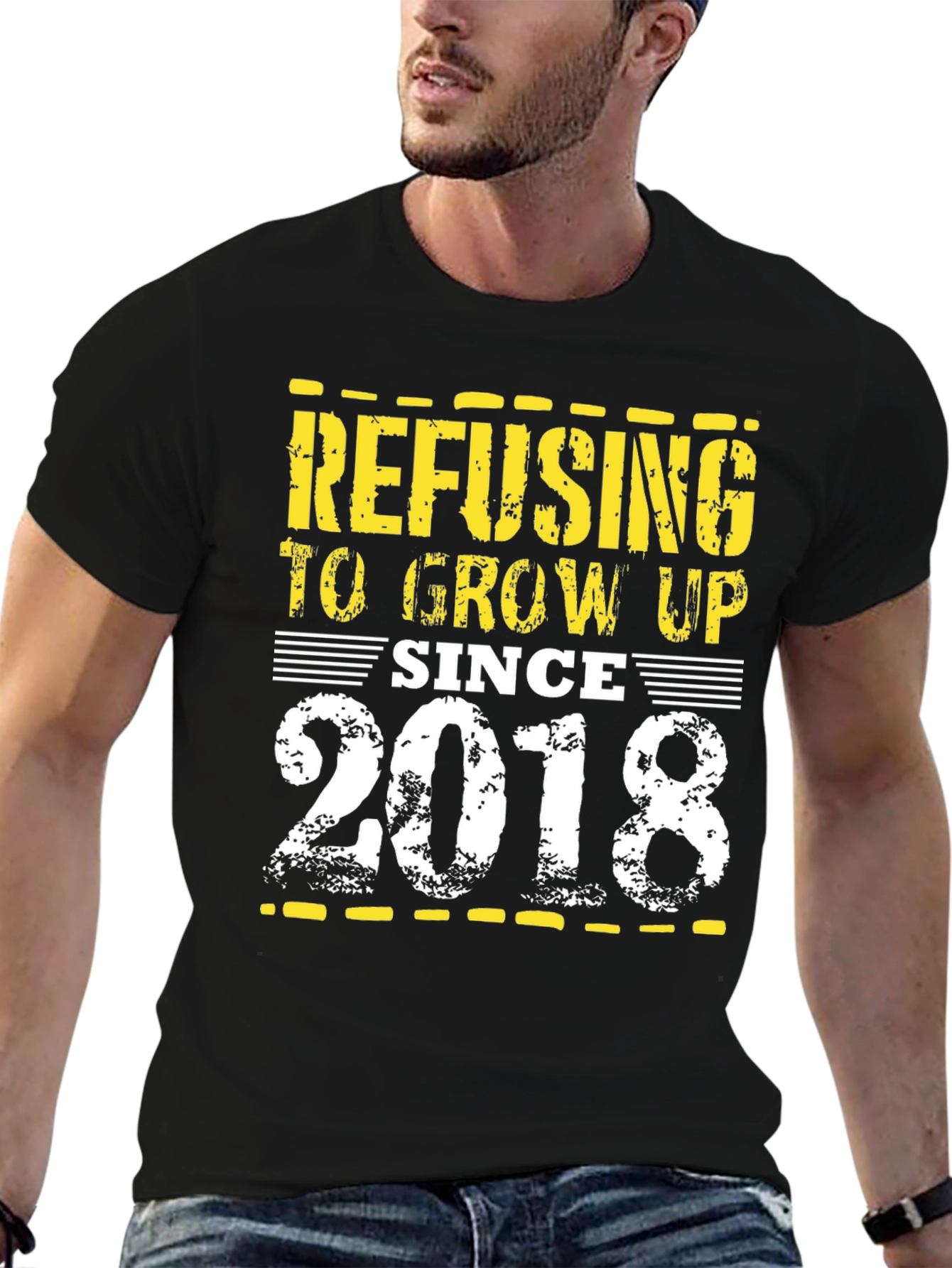 Refusing To Grow Up Since 2018 T-Shirt