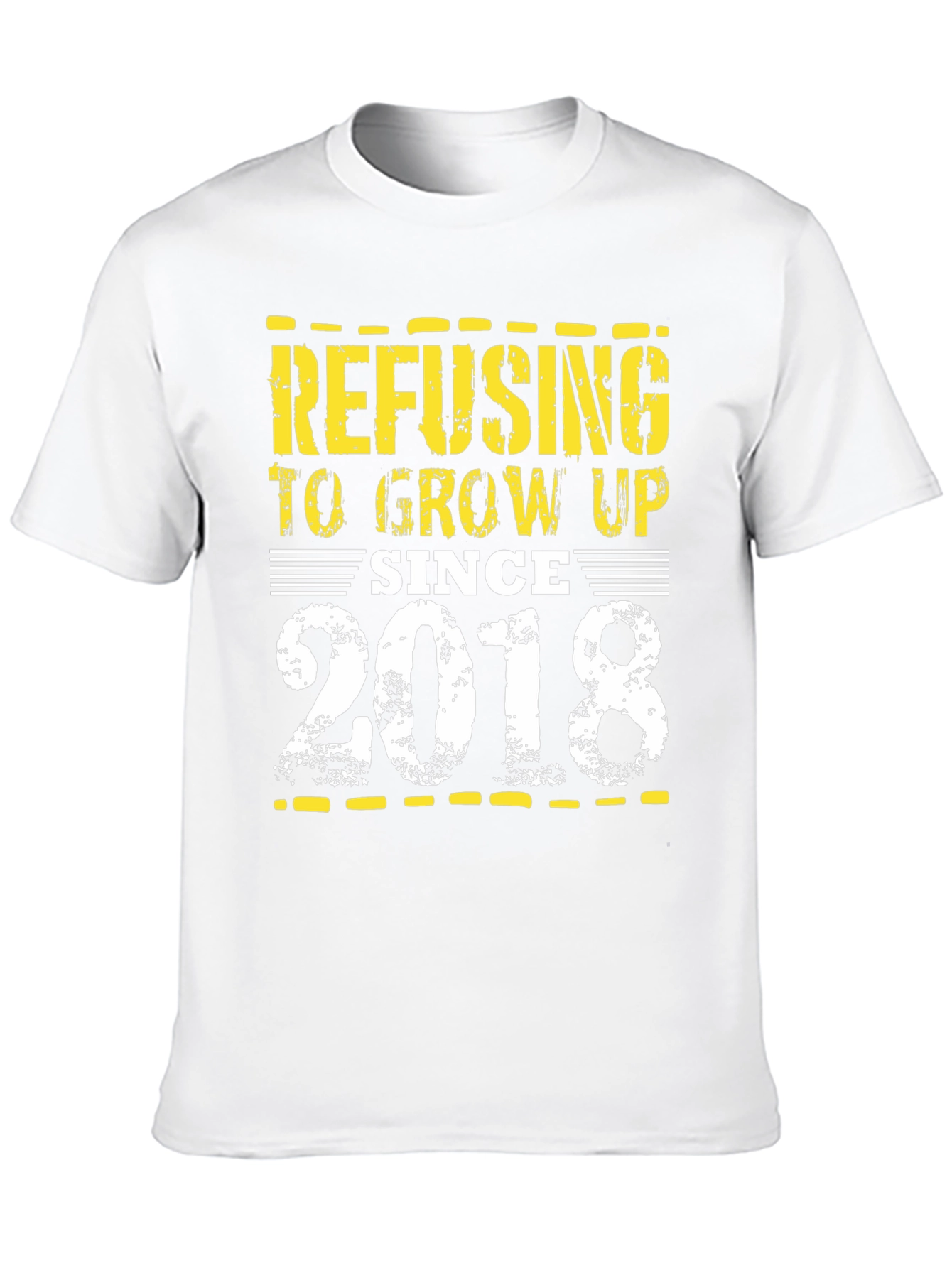 Refusing To Grow Up Since 2018 T-Shirt
