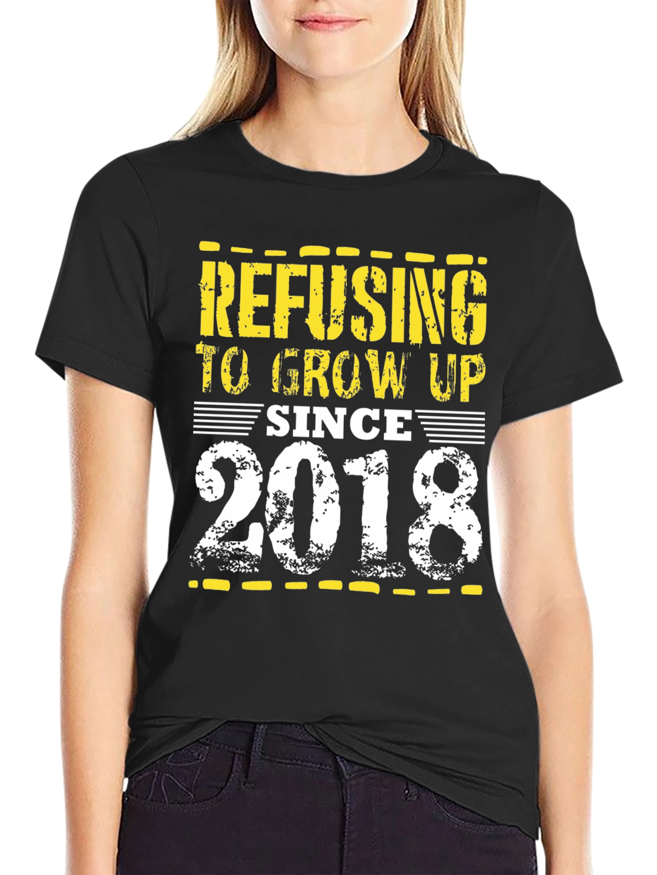 Refusing To Grow Up Since 2018 T-Shirt