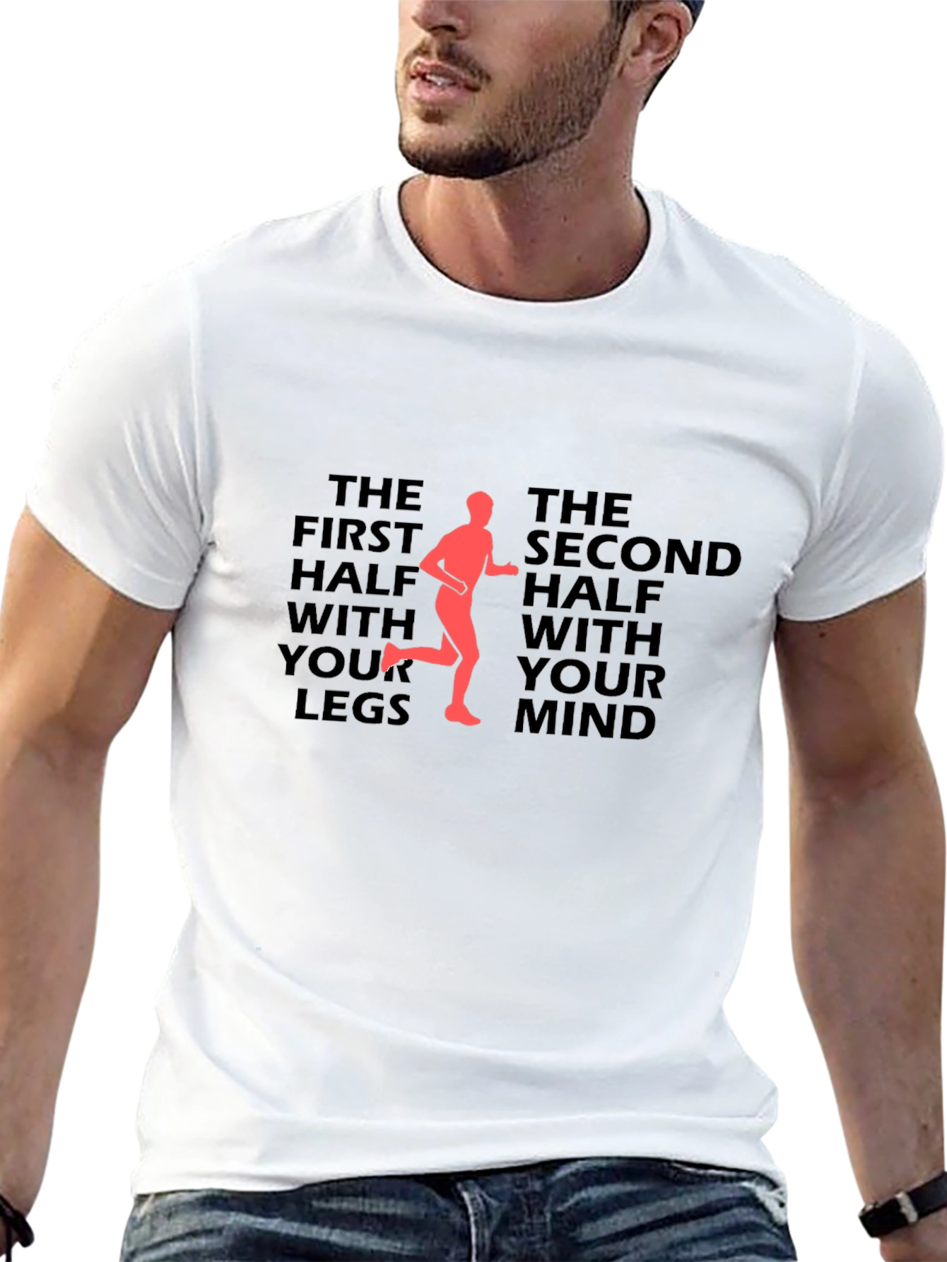 Runners Mind T-Shirt - Half Marathon Motivation