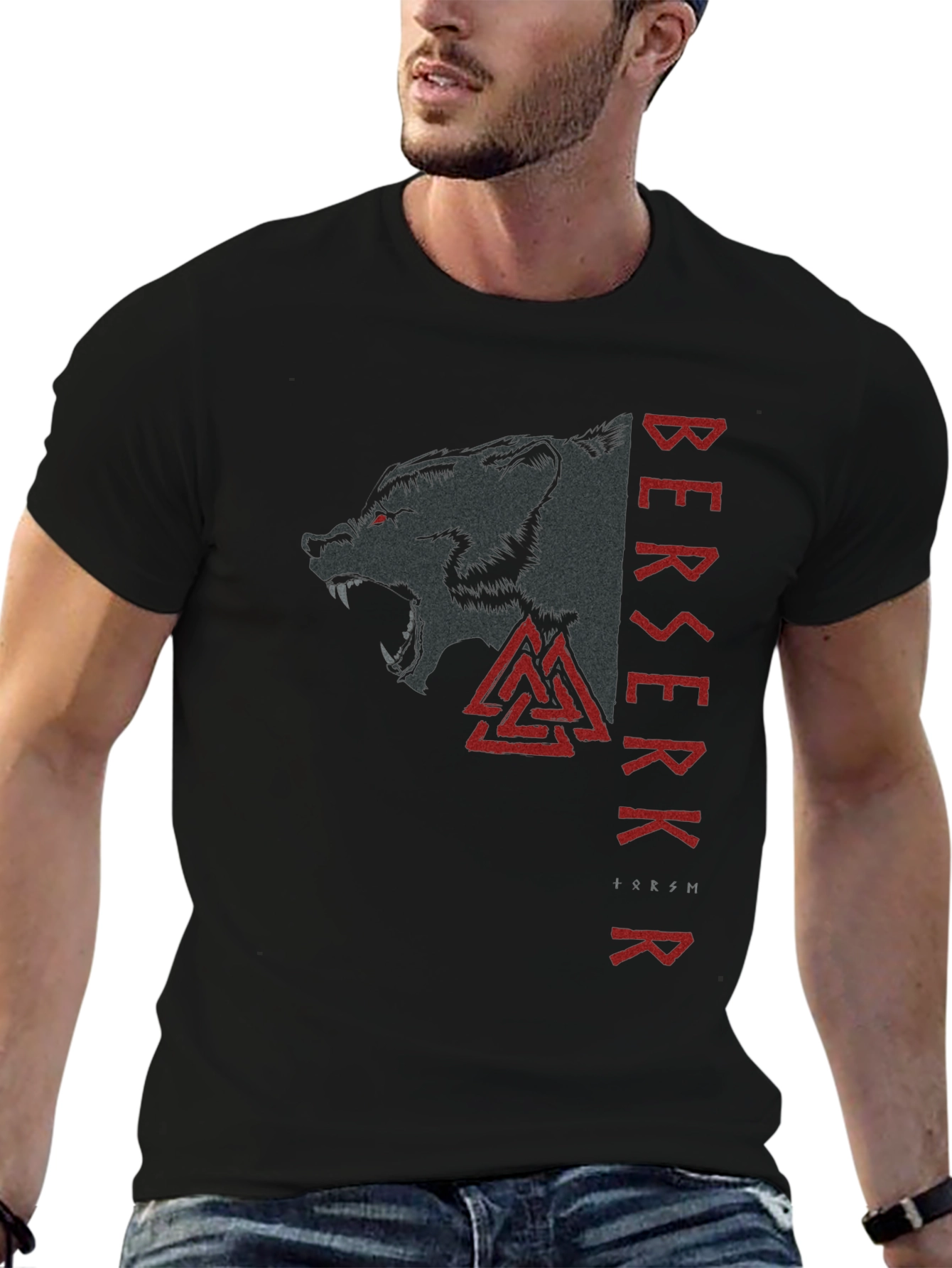 Berserkr Viking Wolf T-Shirt