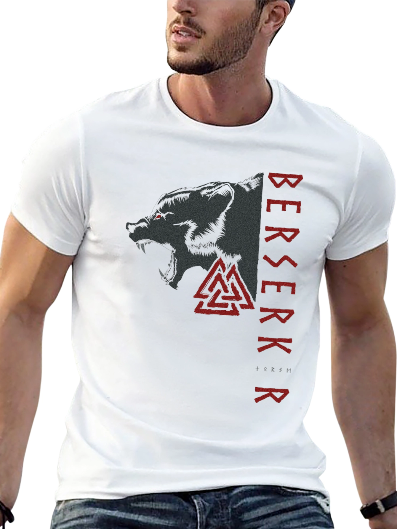 Berserkr Viking Wolf T-Shirt
