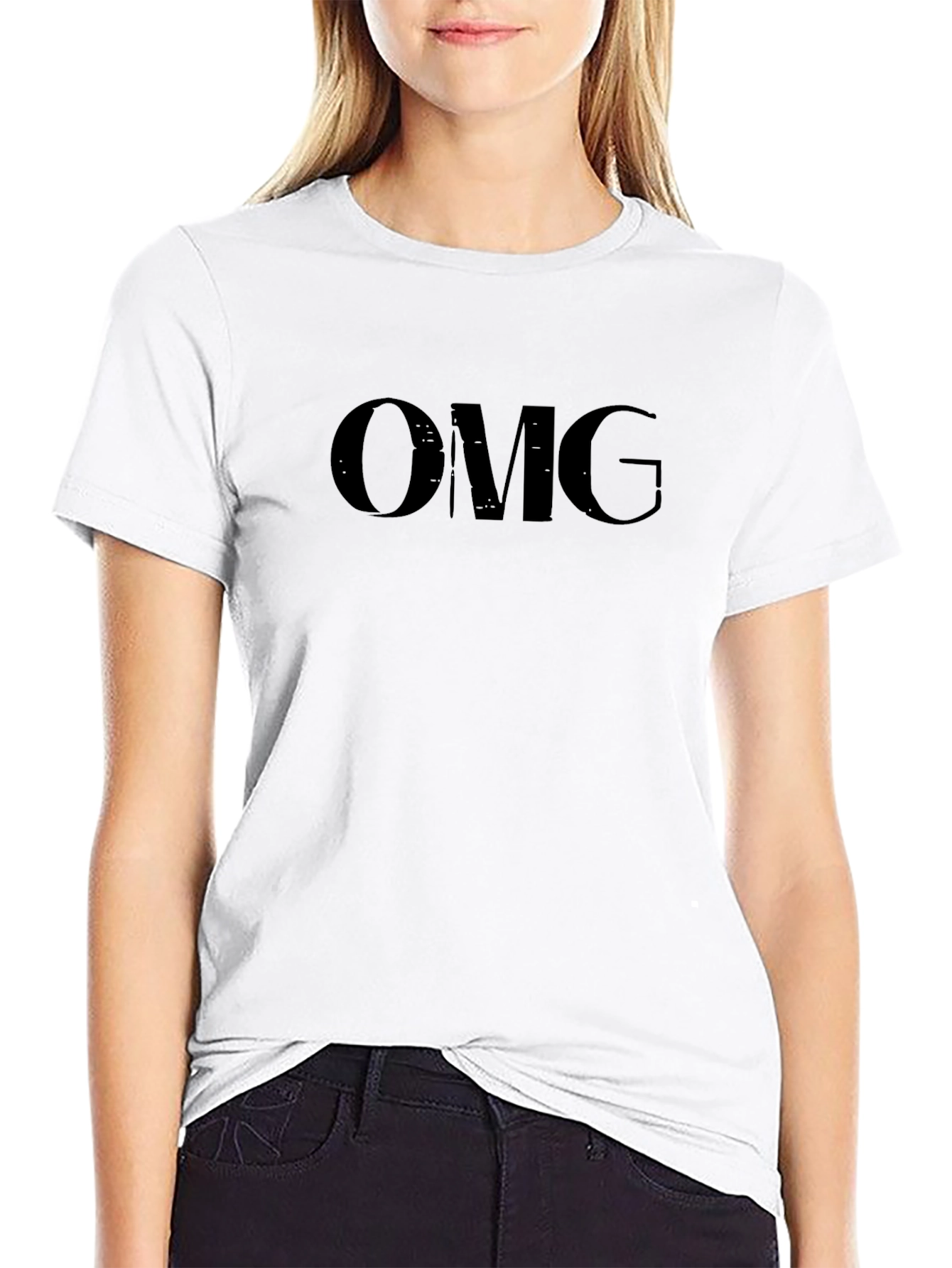 OMG Graphic Tee - Classic Black T-Shirt