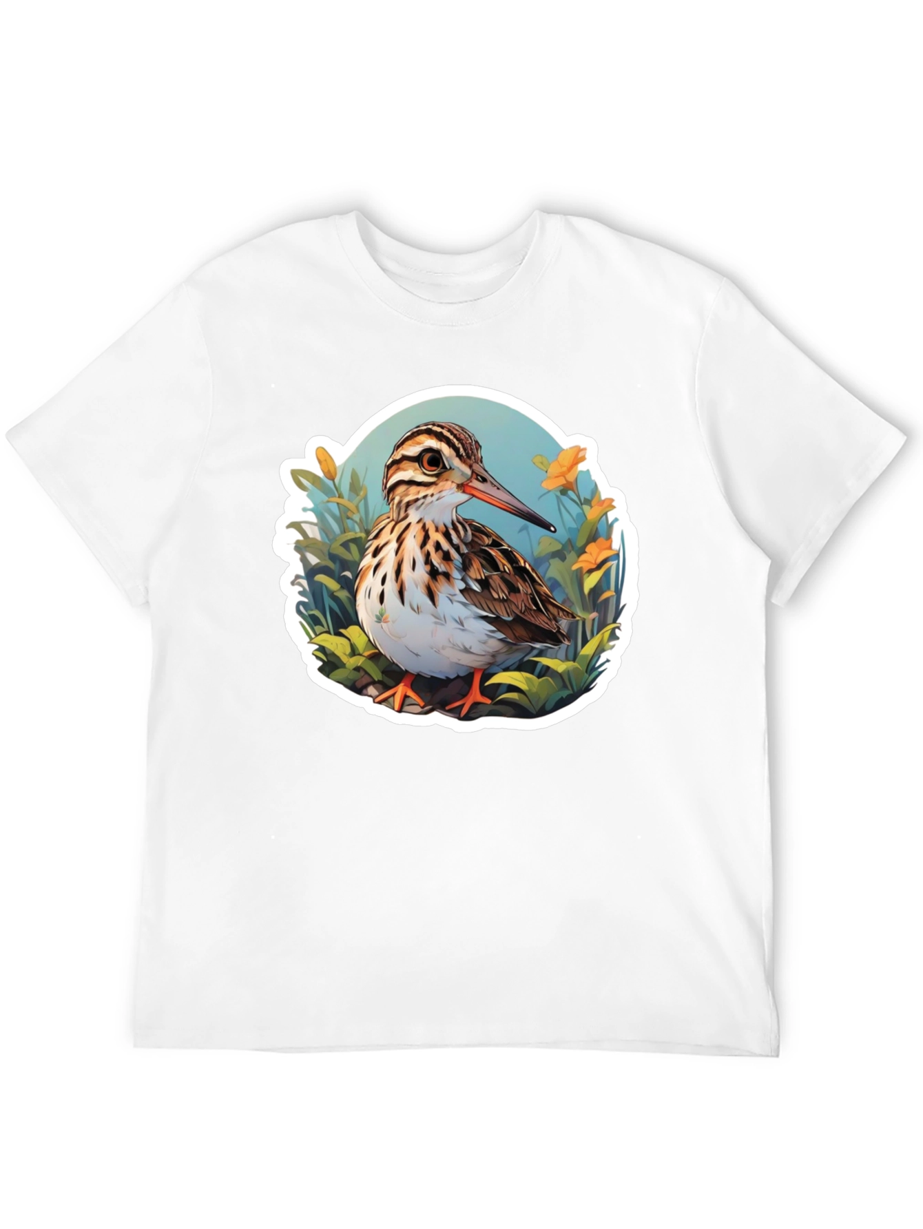 Bird Graphic Tee: Nature Inspired Style