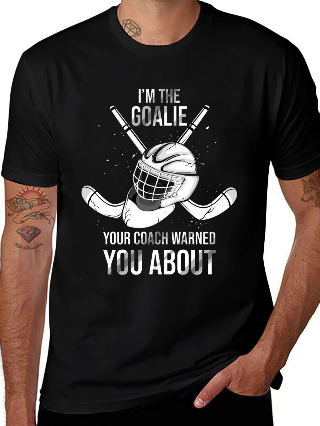 Im The Goalie Hockey T-Shirt