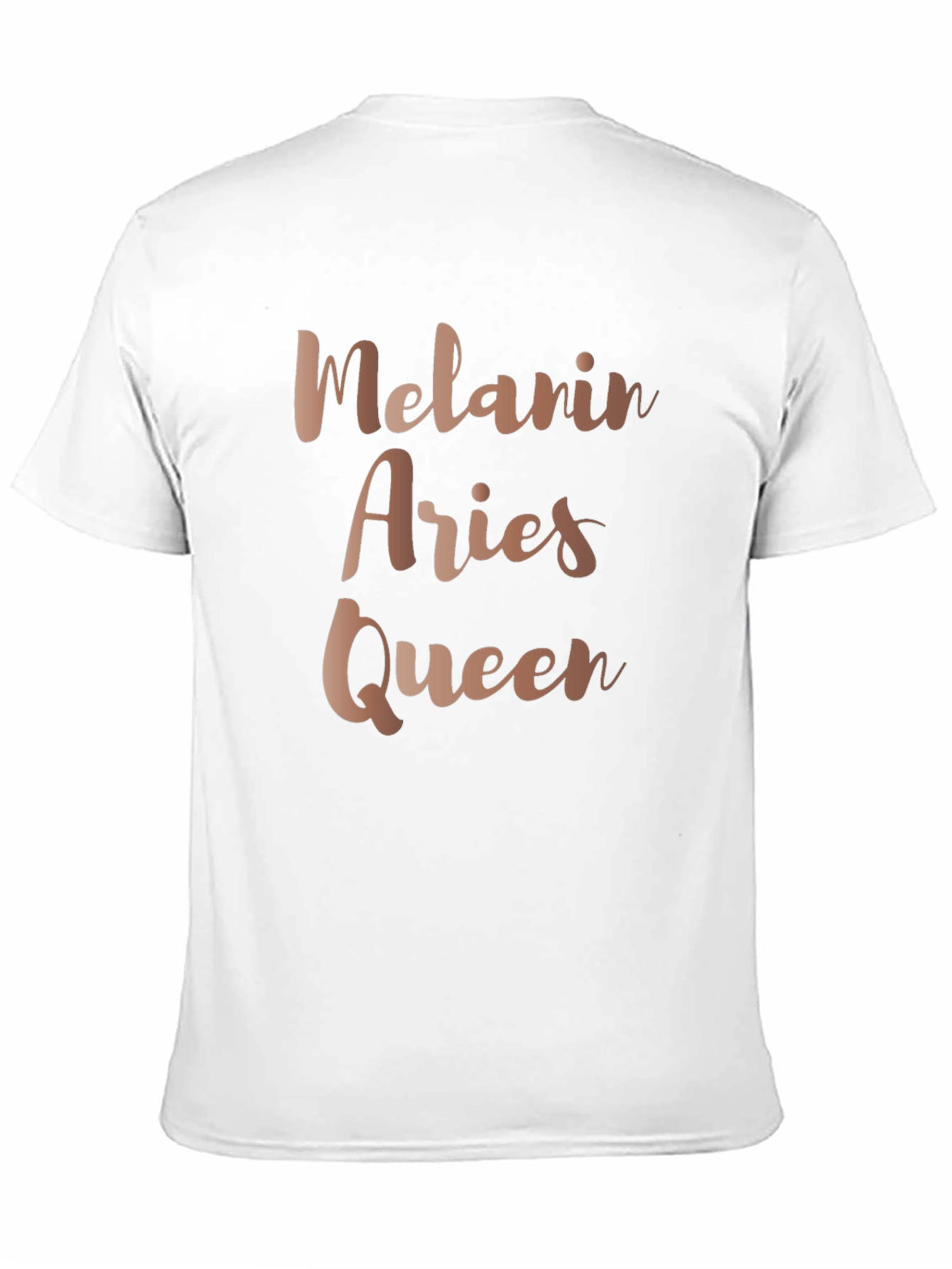 Melanin Aries Queen Black T-Shirt