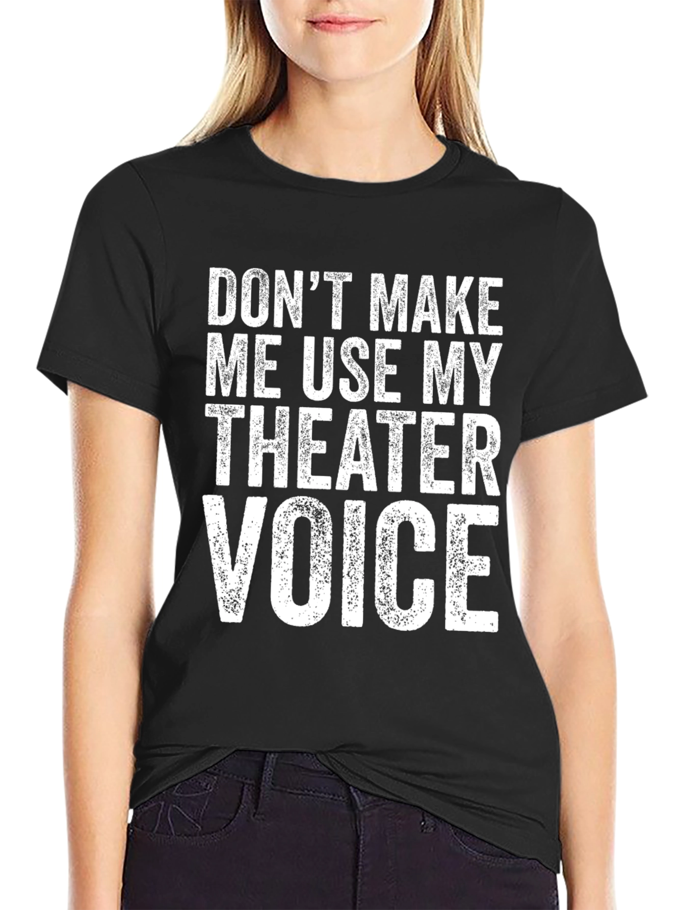 Theater Voice T-Shirt Funny Actor Gift Tee