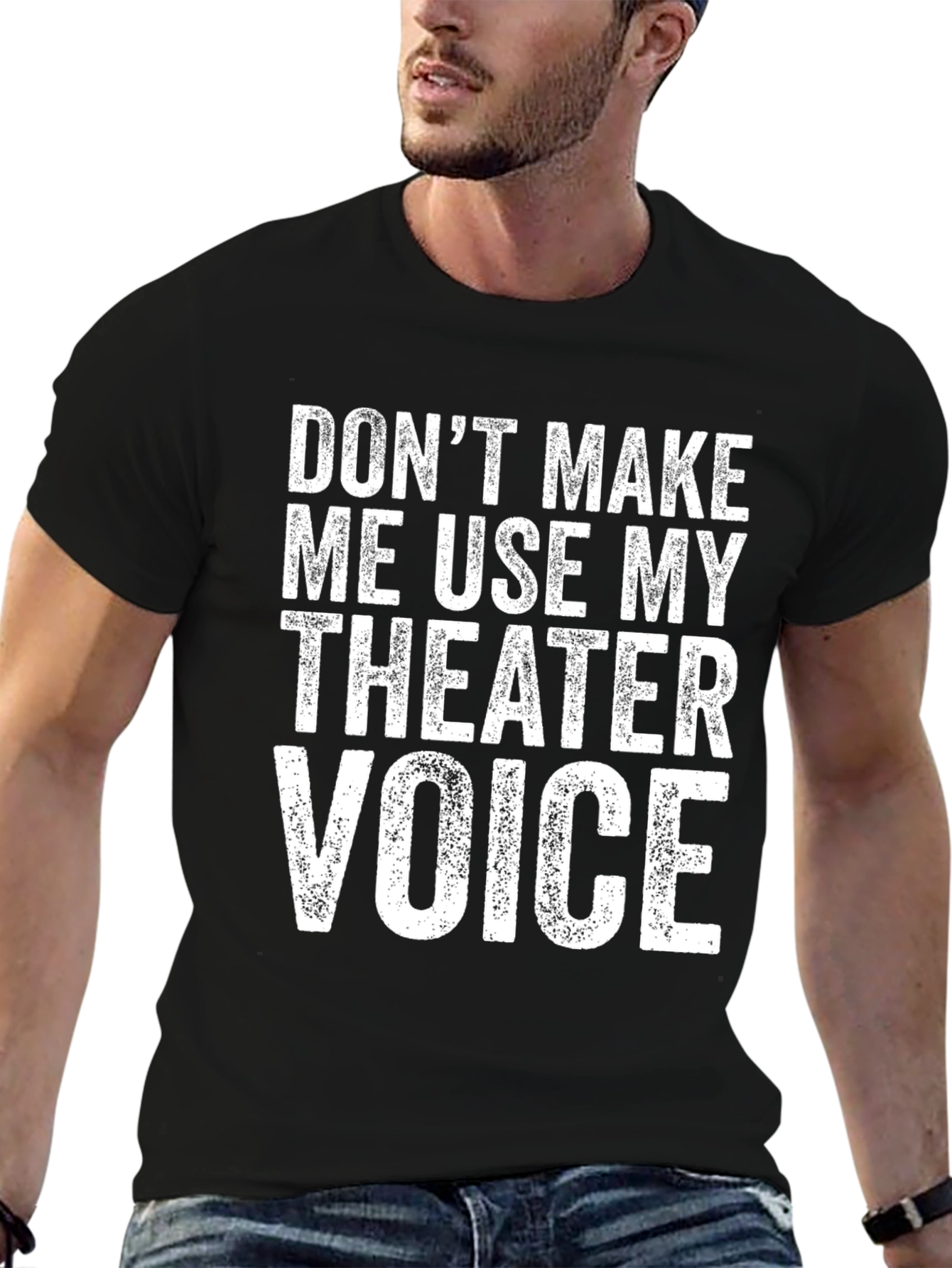 Theater Voice T-Shirt Funny Actor Gift Tee