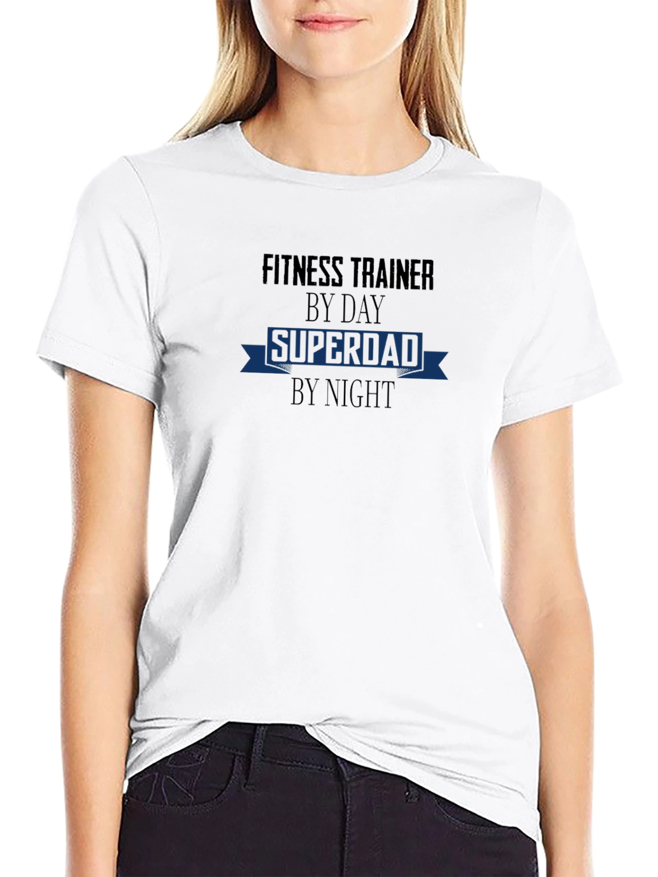 Fitness Trainer Superdad Graphic T-Shirt
