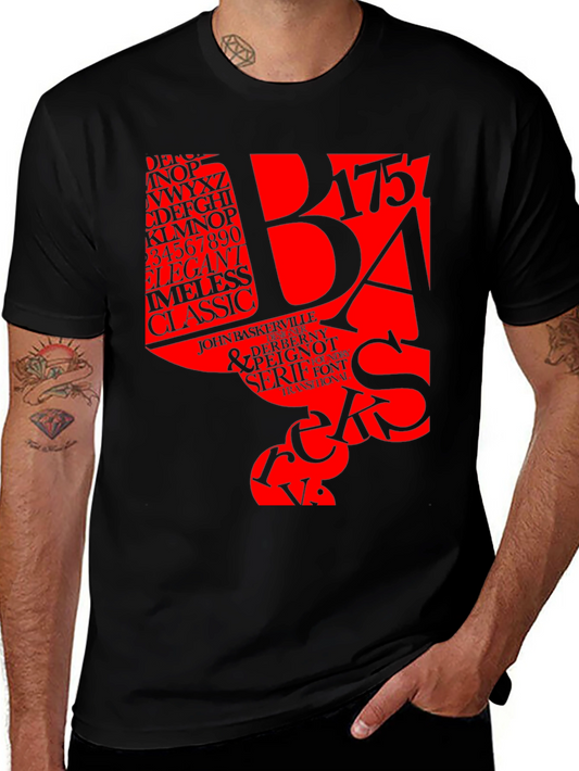 Typography T-Shirt: Designer Font Tee