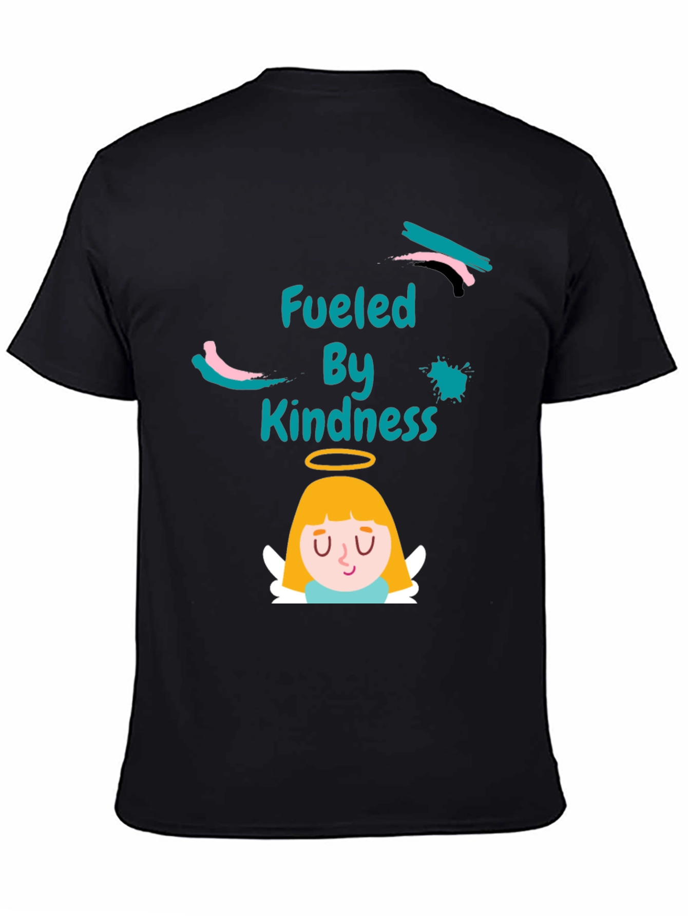 Fueled by Kindness T-Shirt Angel Graphic Tee