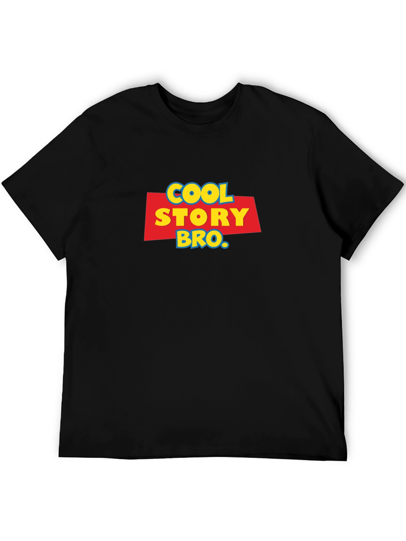 Cool Story Bro Graphic Tee - Black