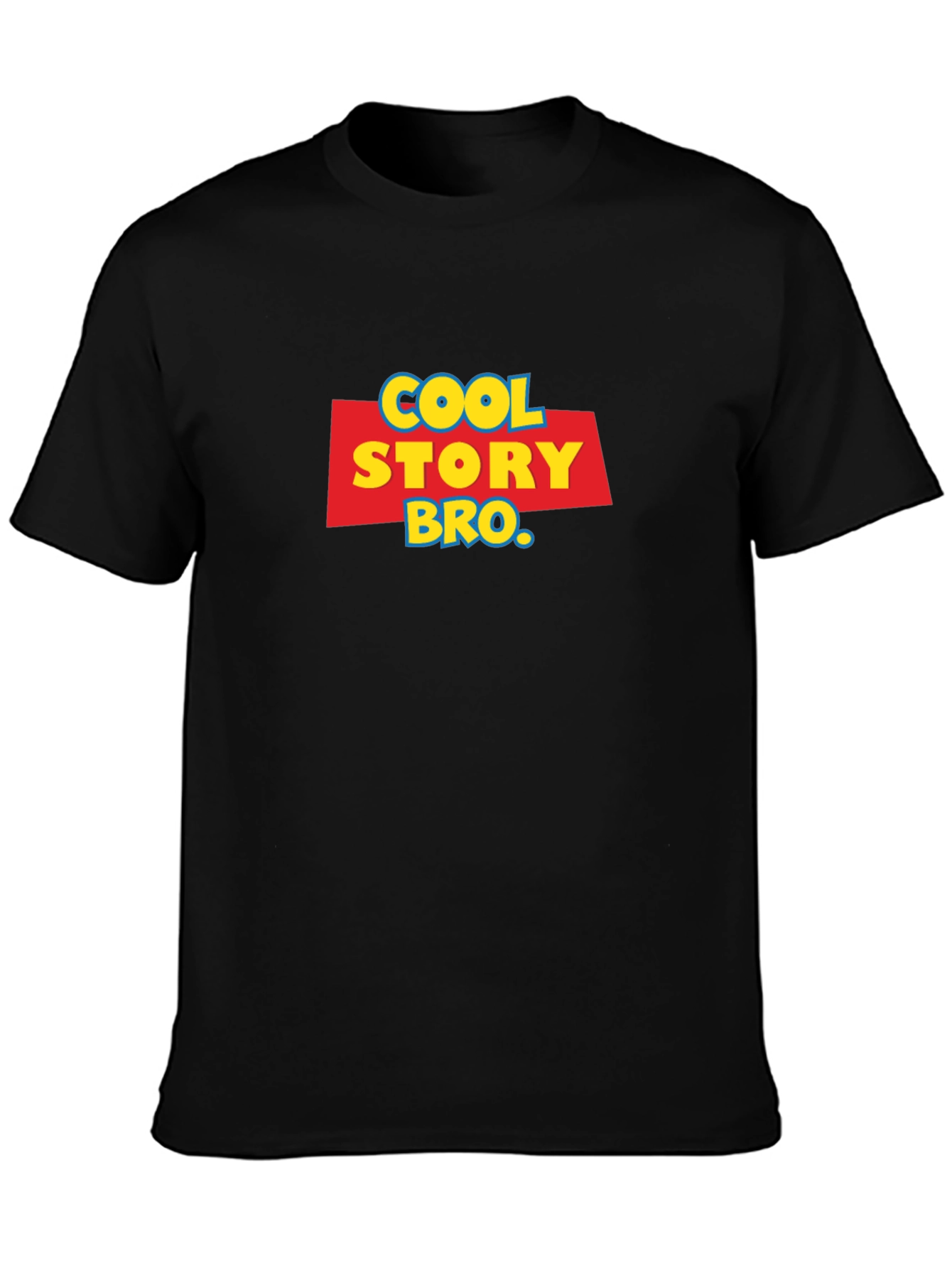 Cool Story Bro Graphic Tee - Black