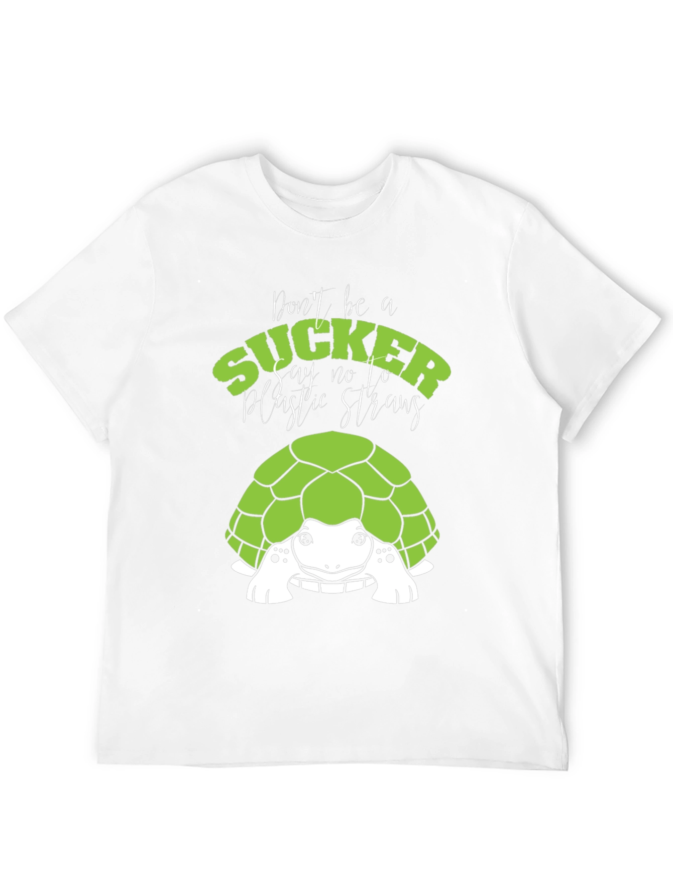 Turtle Say No to Plastic Graphic Tee