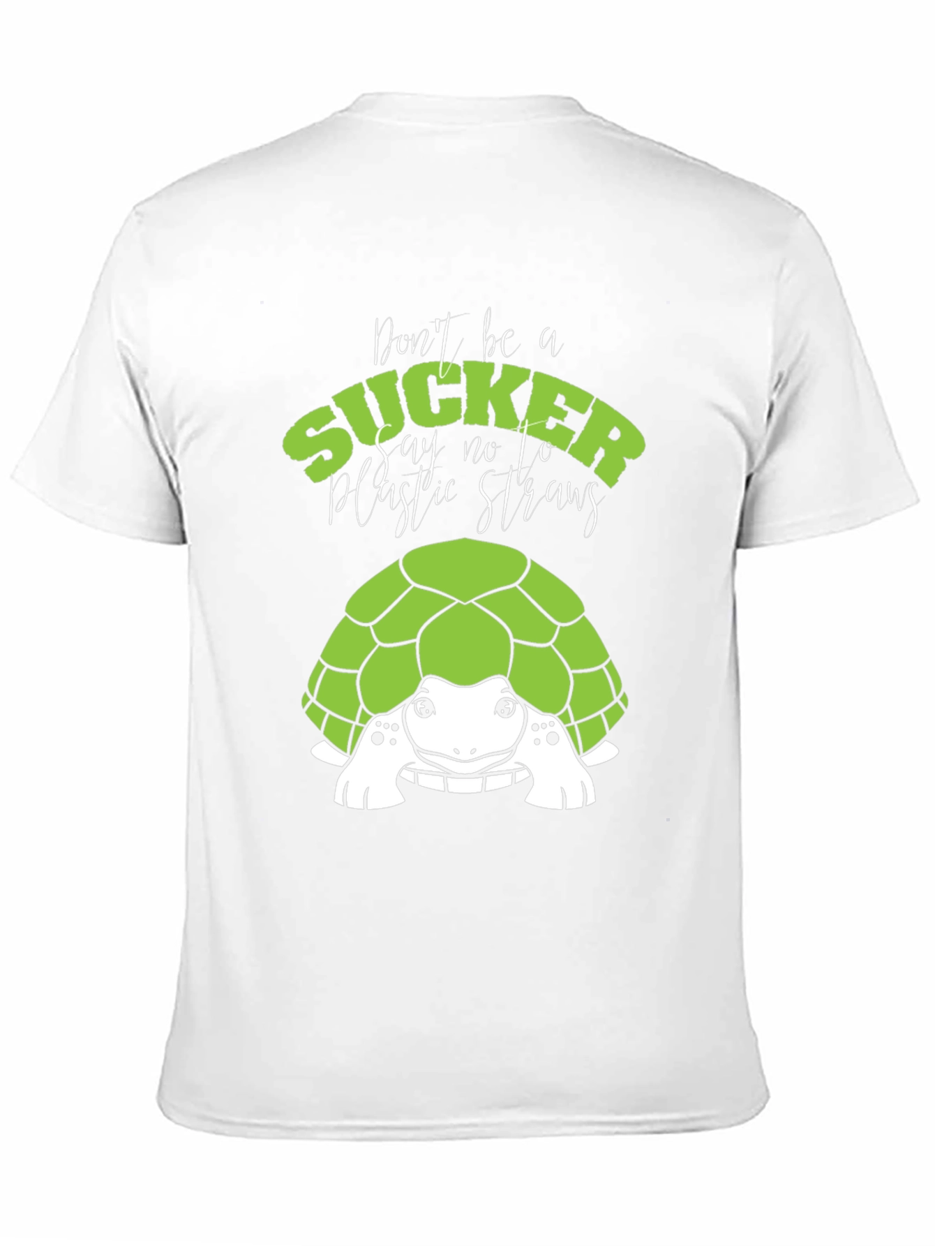Turtle Say No to Plastic Graphic Tee