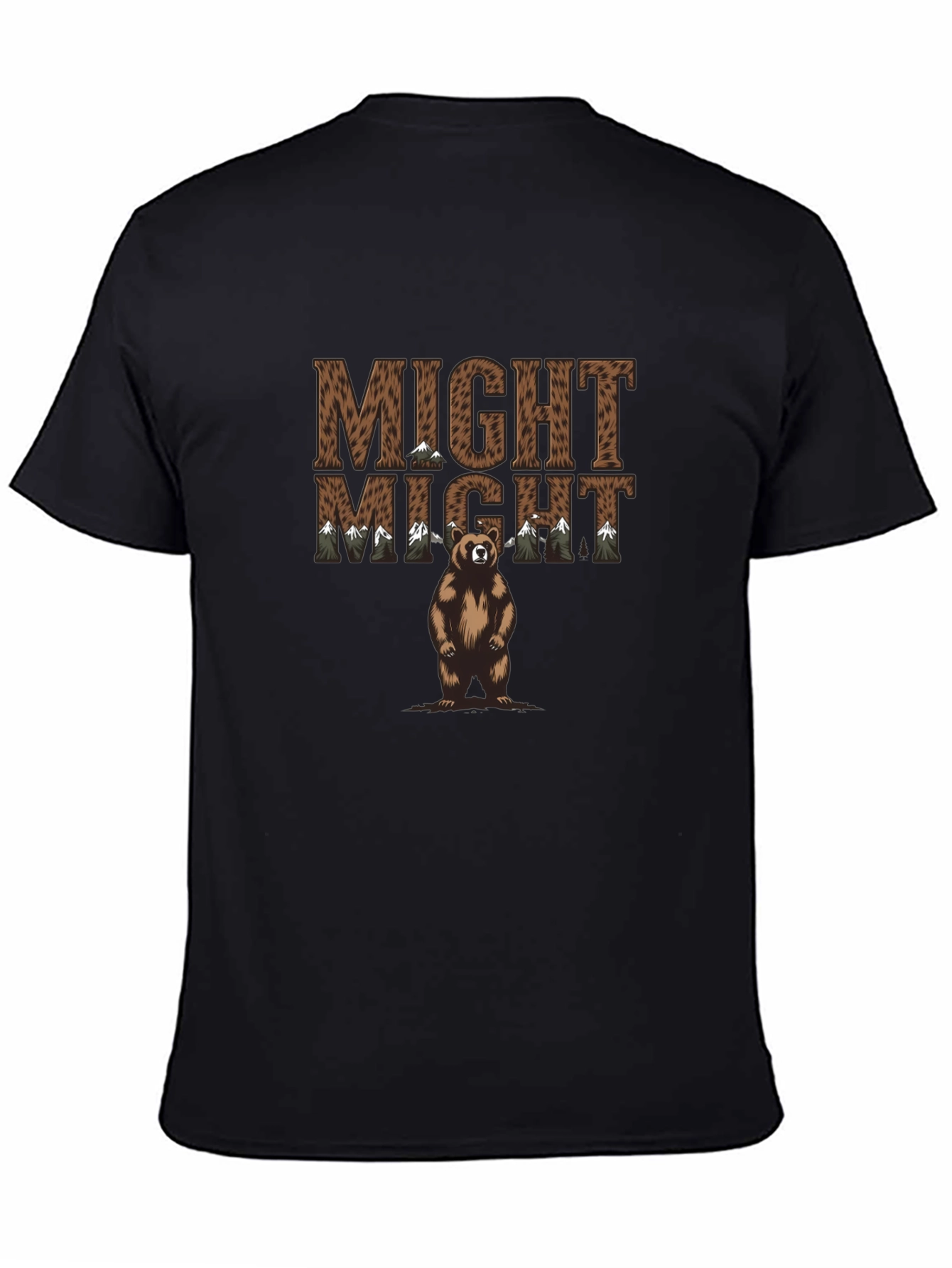 MIGHT MIGHT Bear Graphic T-Shirt