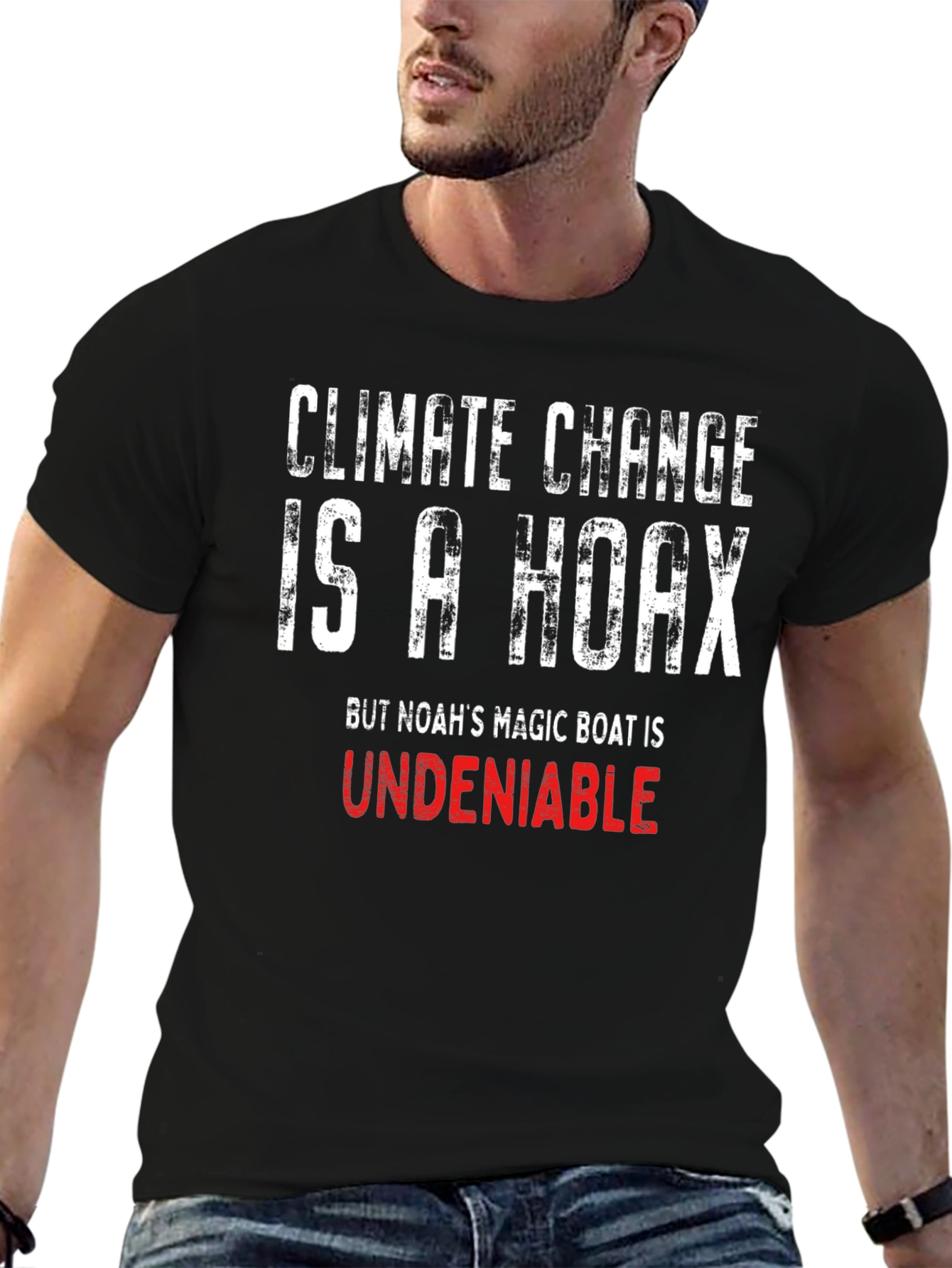 Climate Change Hoax T-Shirt - Funny Sarcastic Tee