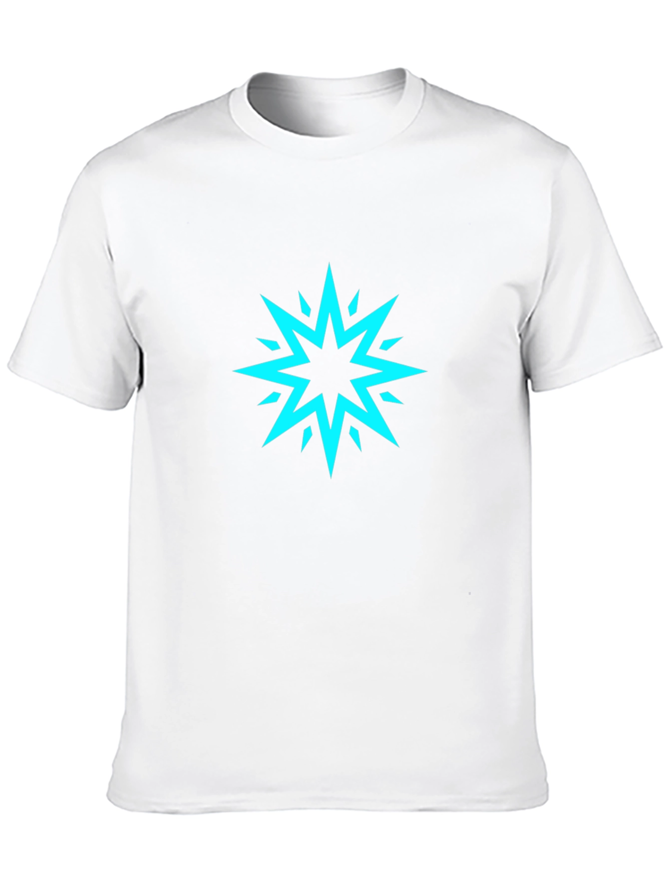 Star Burst Graphic Black T-Shirt