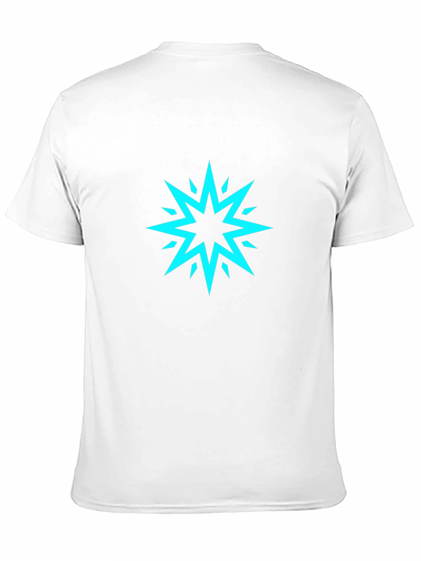 Star Burst Graphic Black T-Shirt