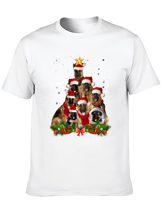Dog Christmas Tree T-Shirt