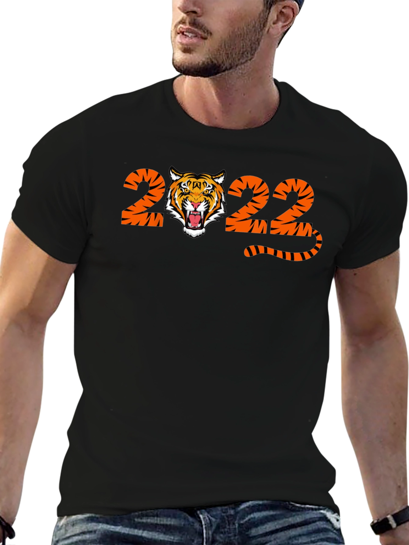 Tiger 2022 Graphic Print Tee