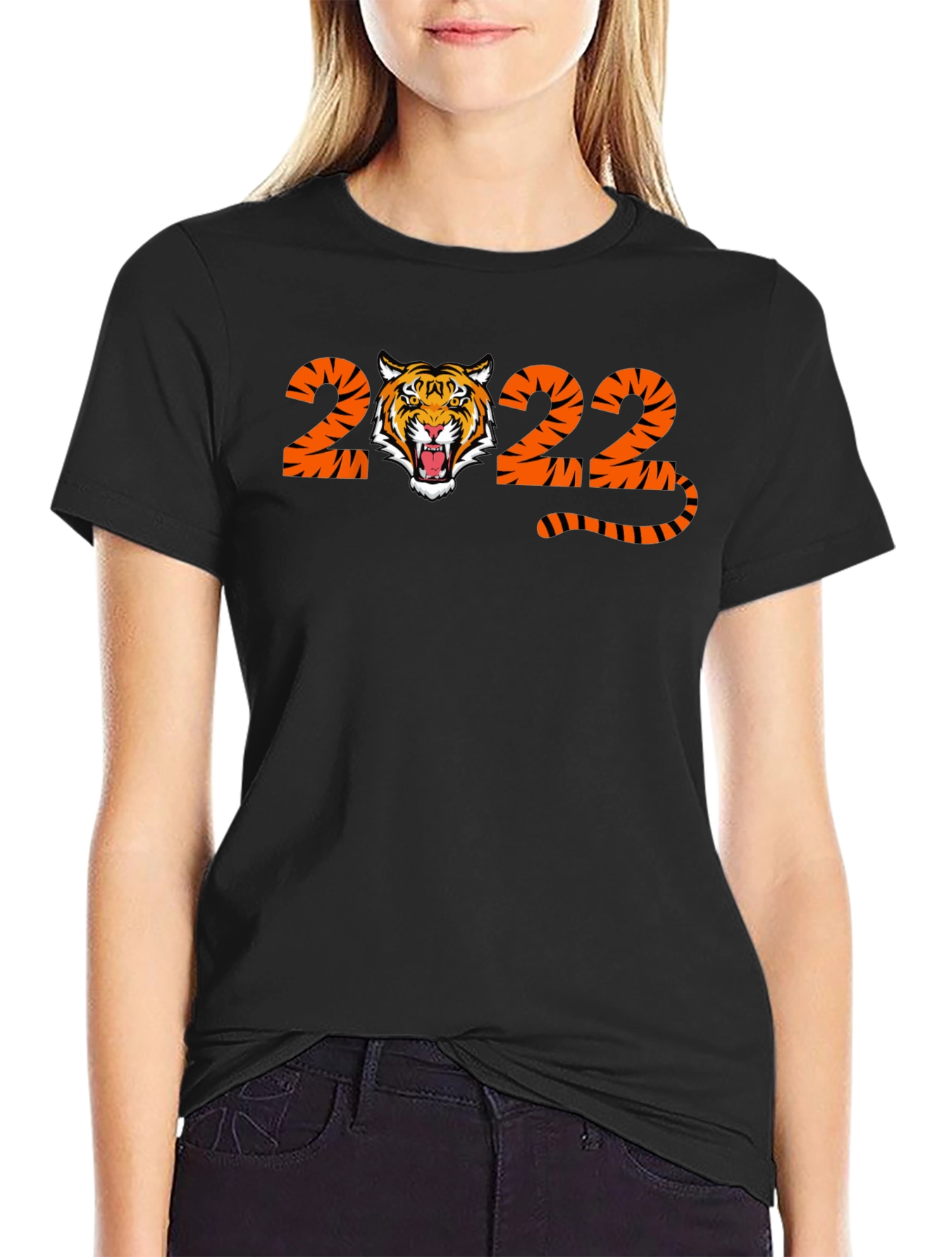 Tiger 2022 Graphic Print Tee