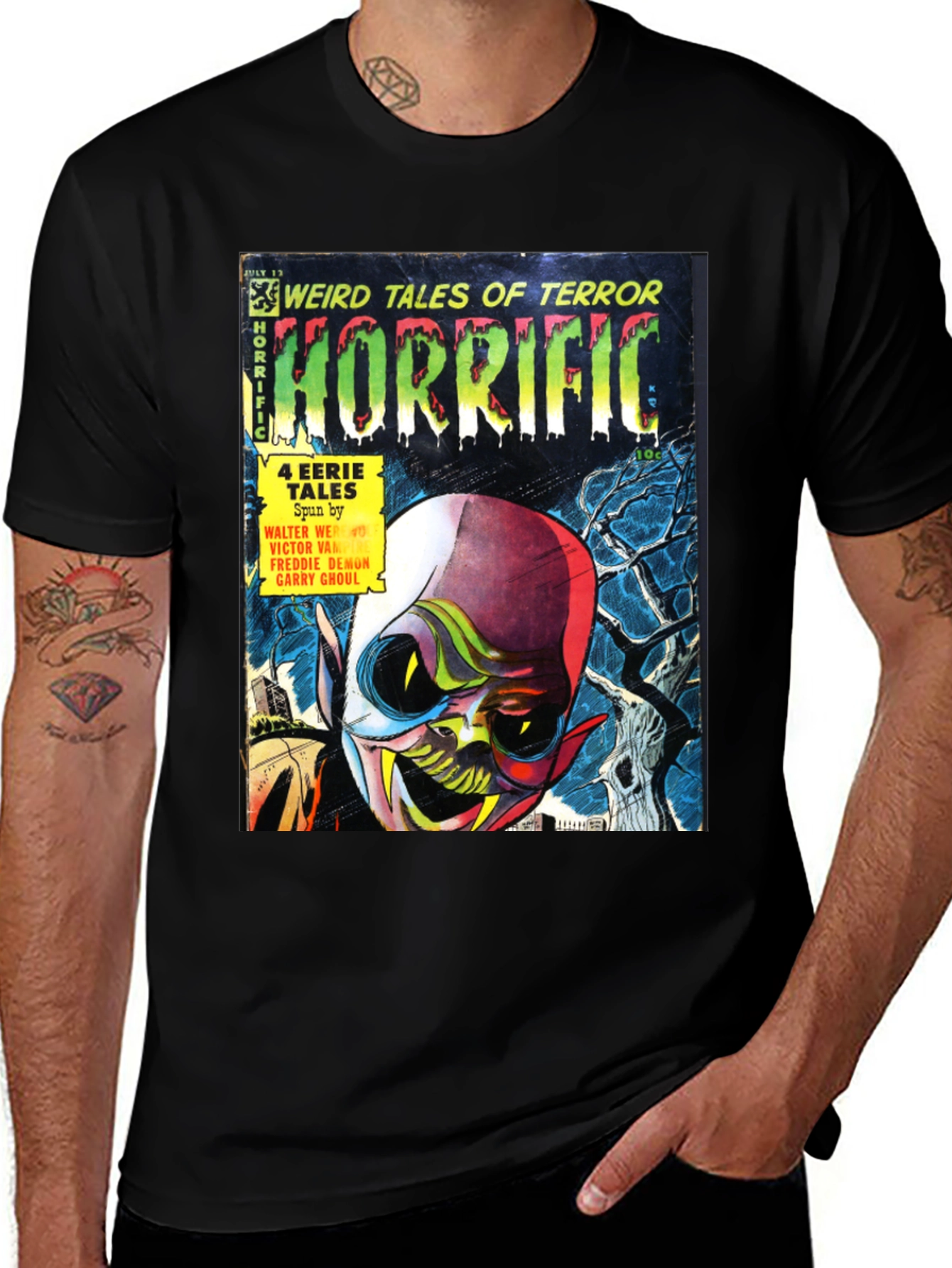 Horrific Comic Book T-Shirt