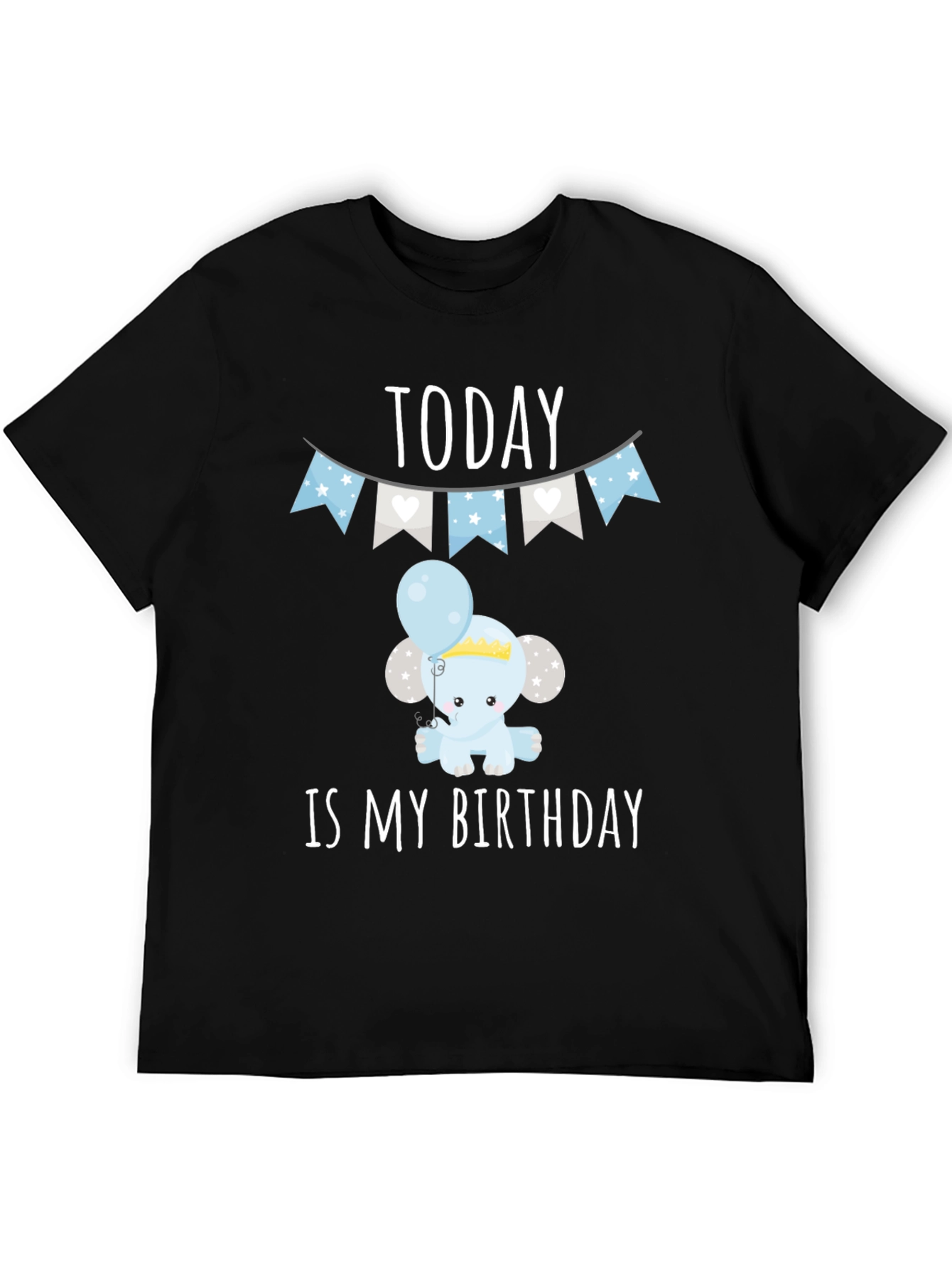 Birthday Elephant Tee - Today is My Birthday!
