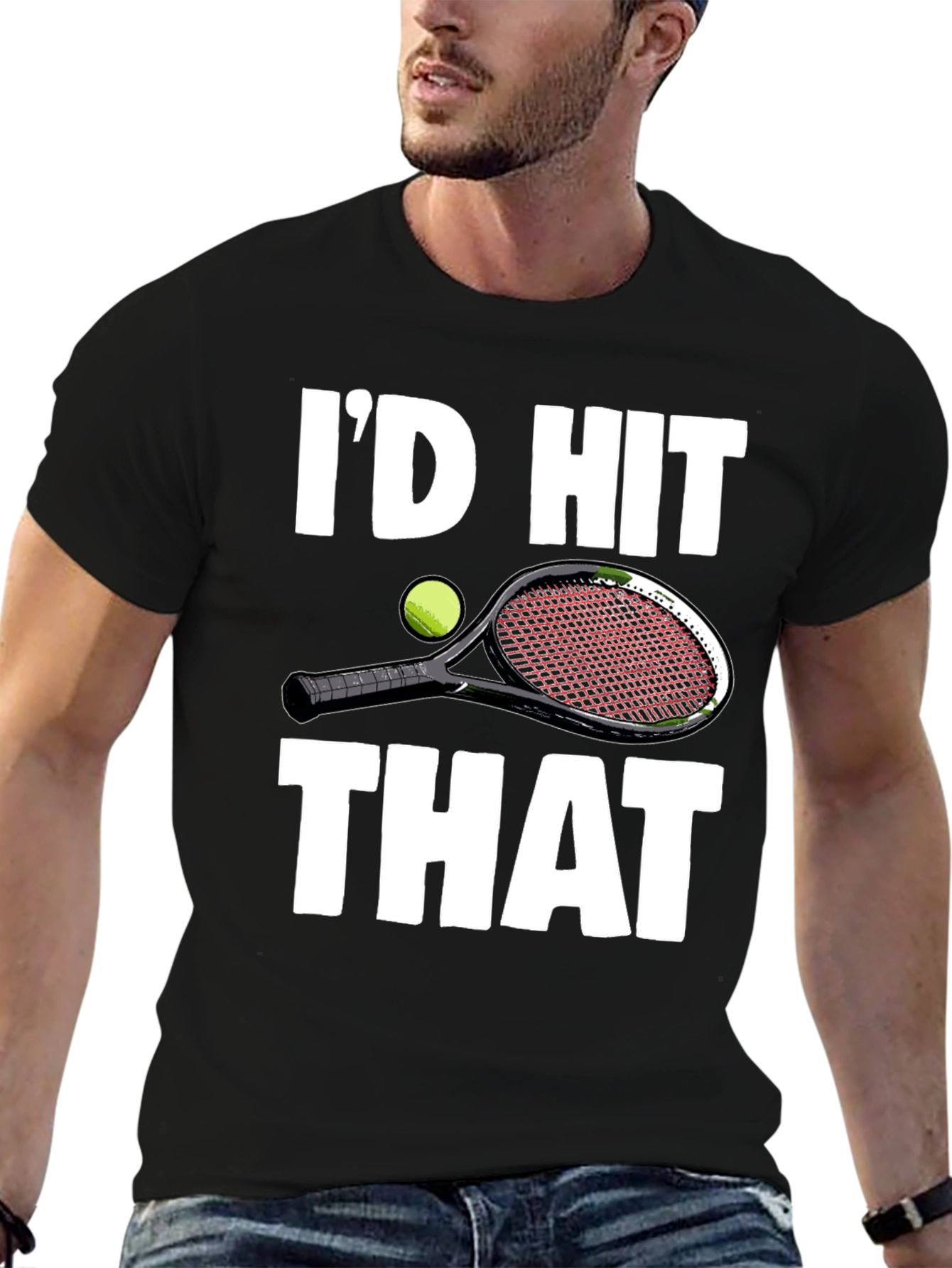 Id Hit That Tennis T-Shirt