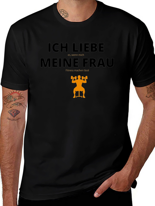 Funny Gym Wife Lover T-Shirt