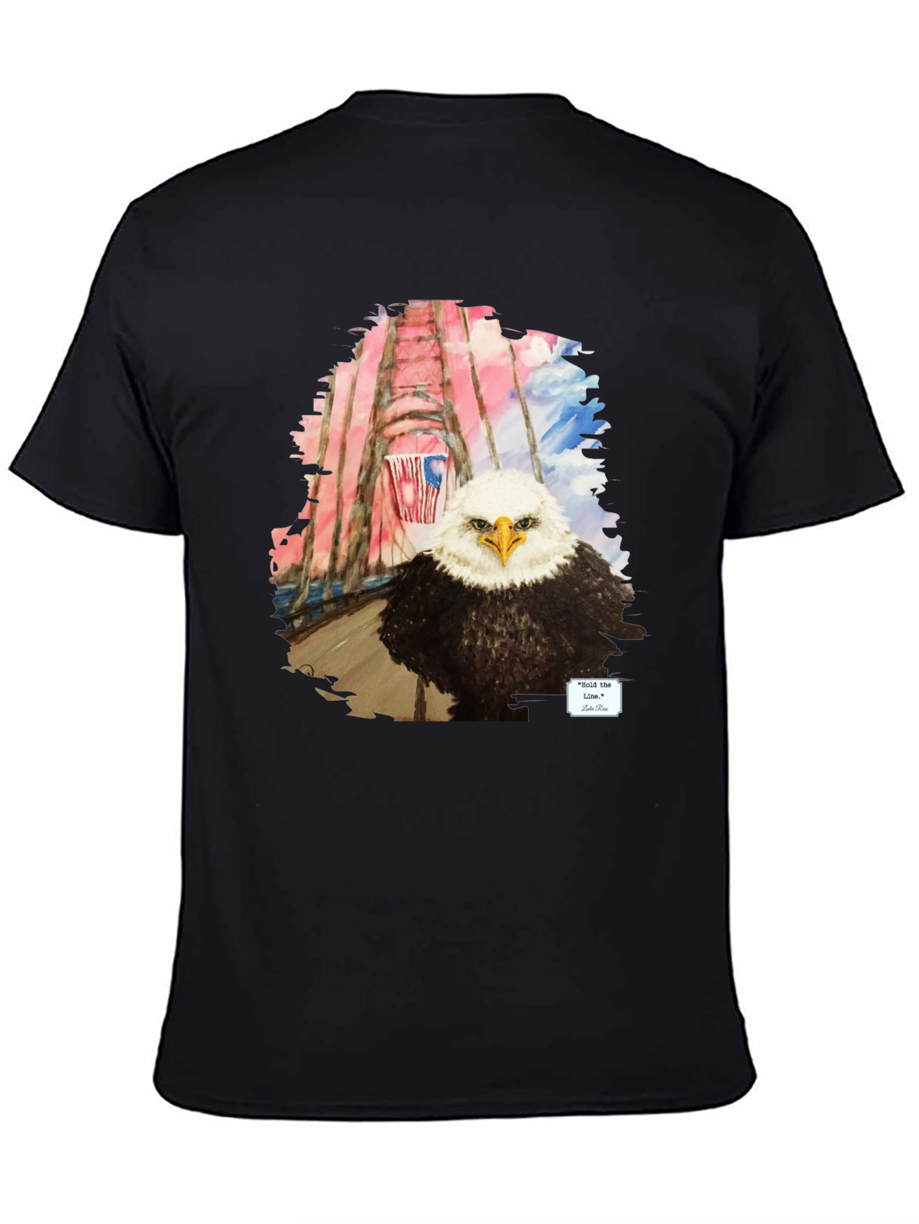 Bald Eagle Graphic Tee - Patriotic USA T-Shirt