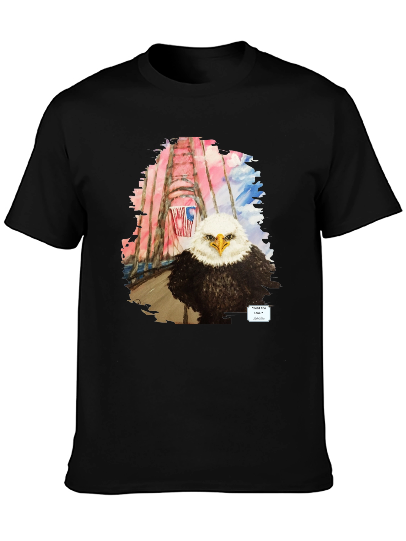 Bald Eagle Graphic Tee - Patriotic USA T-Shirt