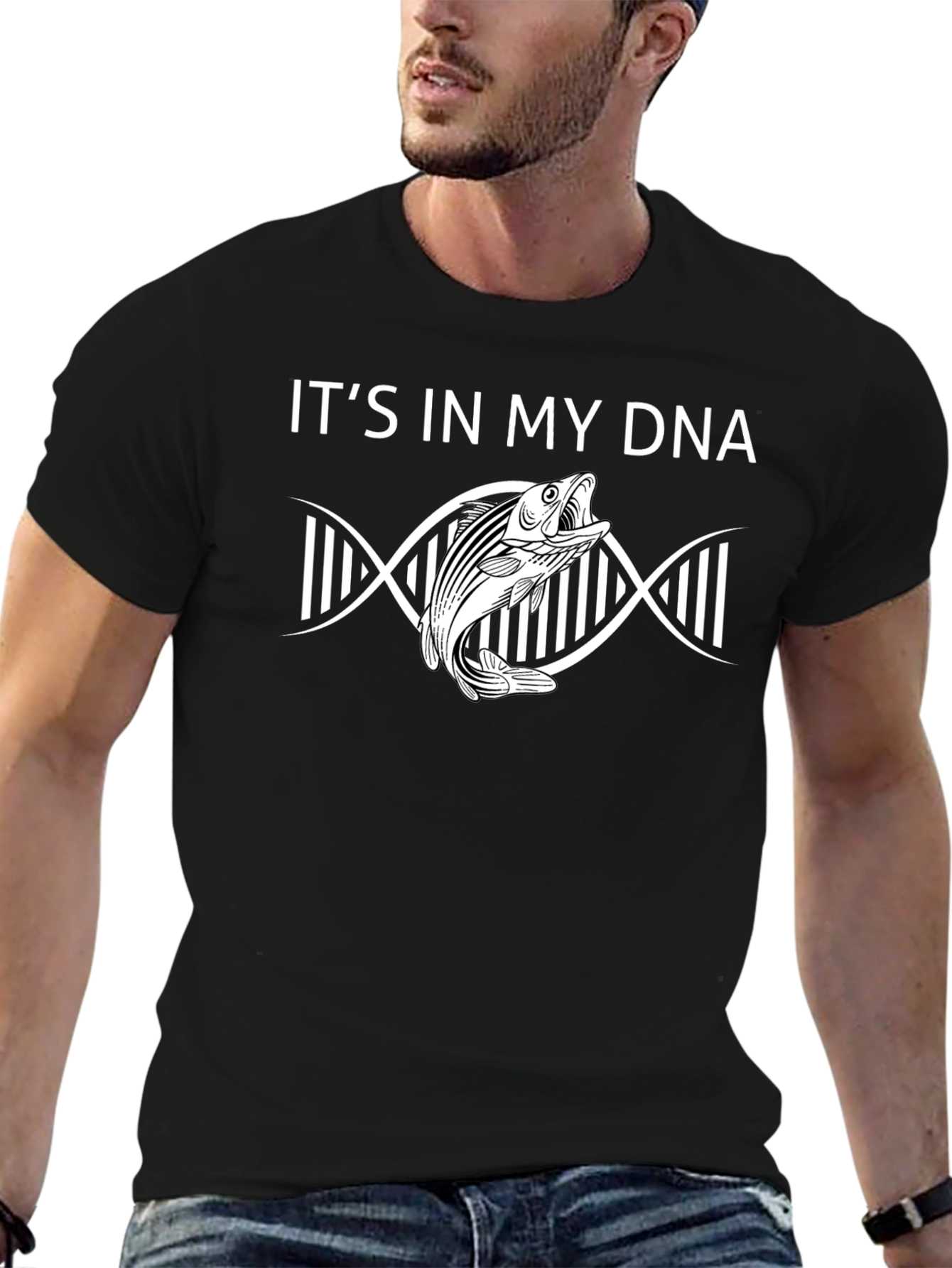 Its In My DNA Fishing T-Shirt