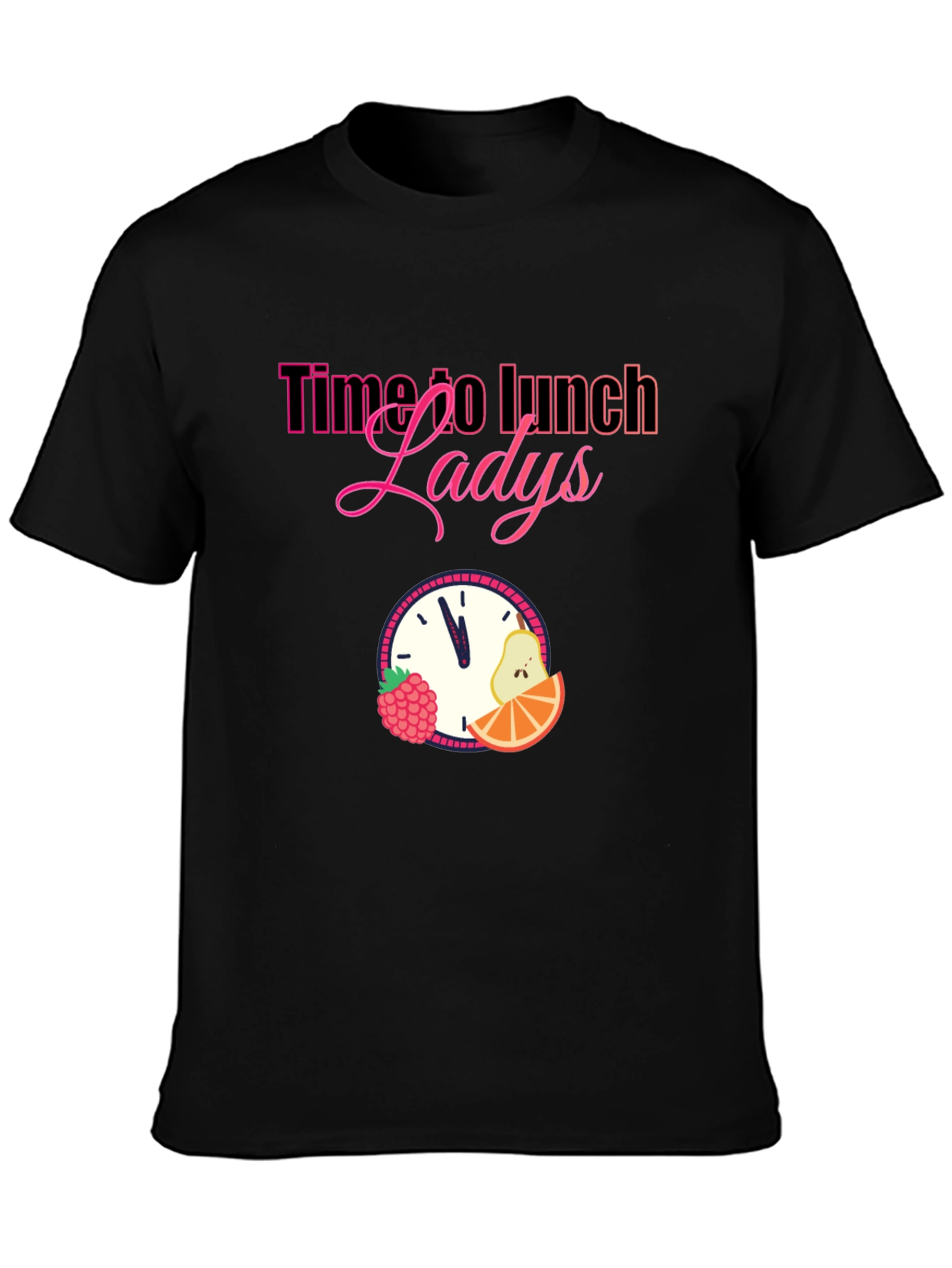 Time to Lunch Ladies Graphic T-Shirt
