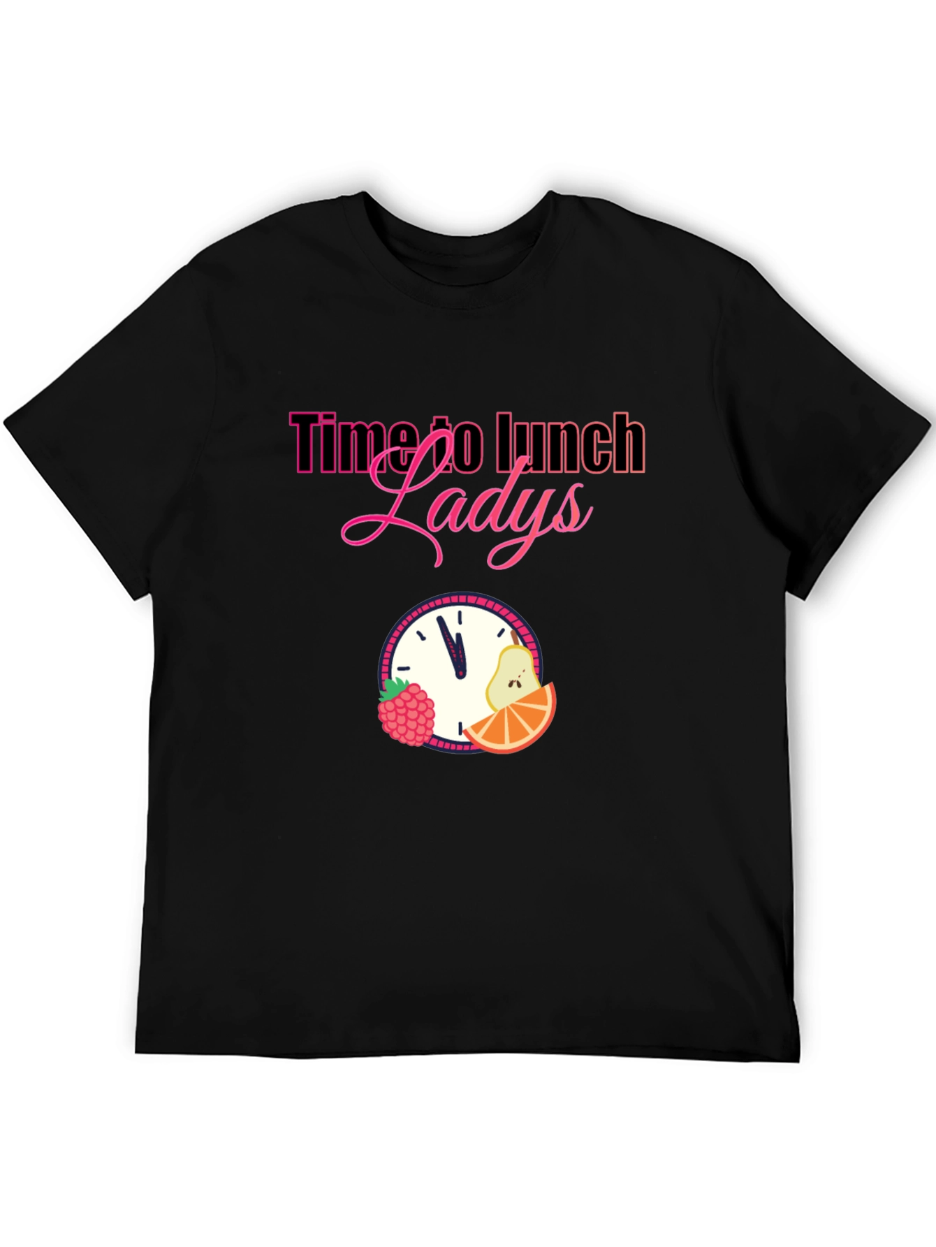 Time to Lunch Ladies Graphic T-Shirt