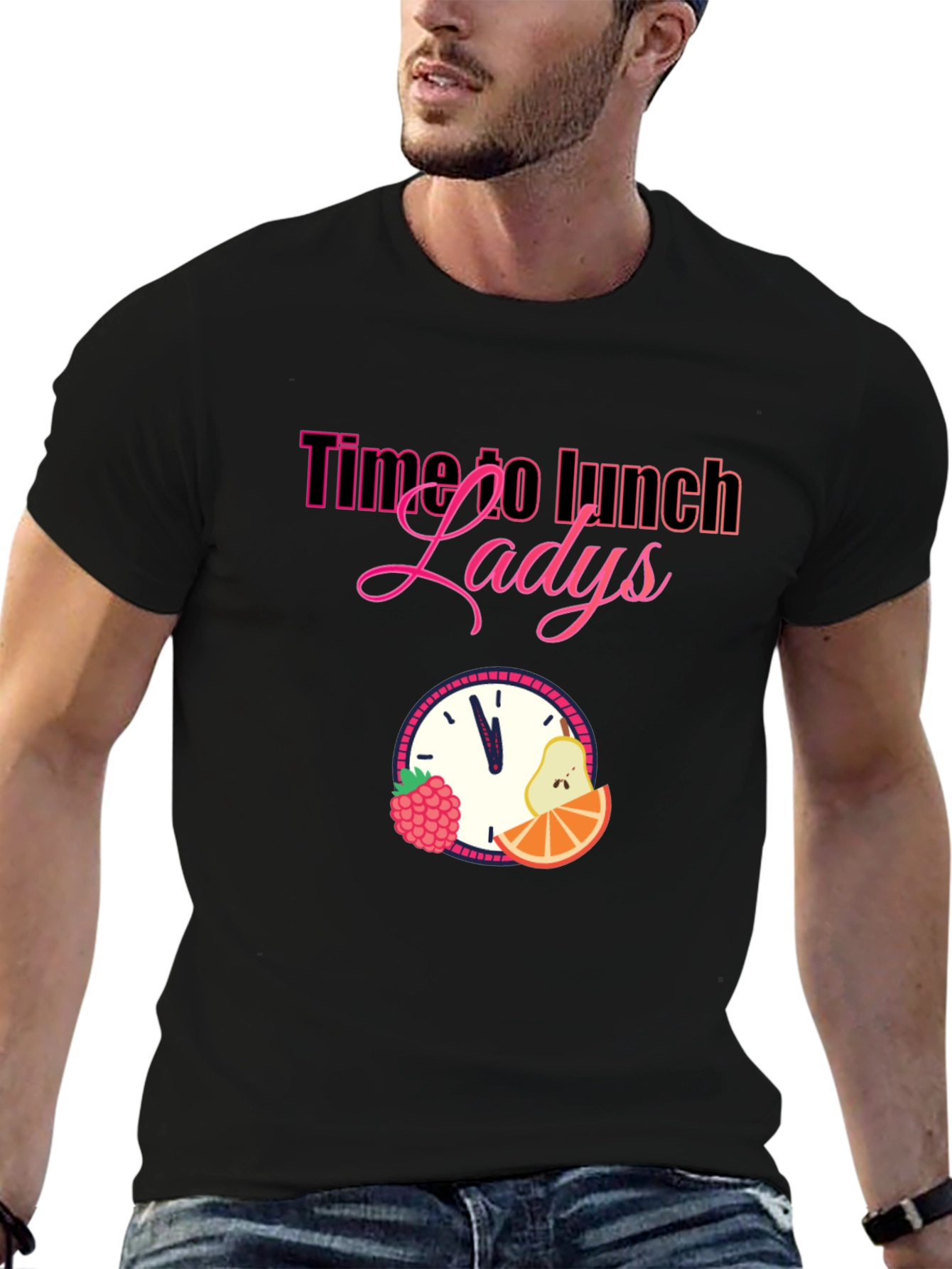 Time to Lunch Ladies Graphic T-Shirt